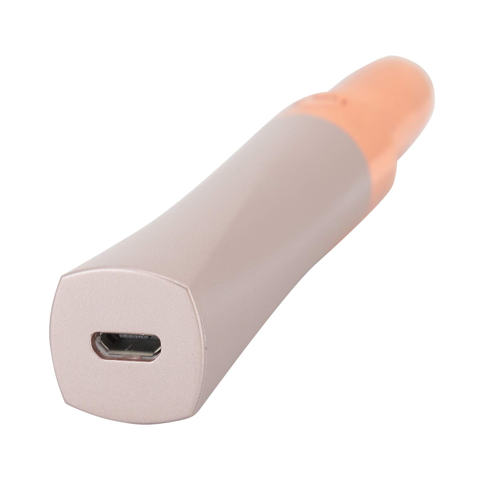 Electric Eyebrow Trimmer for Women - 3.7V USB Rechargeable Eyebrow Hair Remover with Champagne Finish - Perfect for Travel, Home Use & Eyebrow Grooming Routine