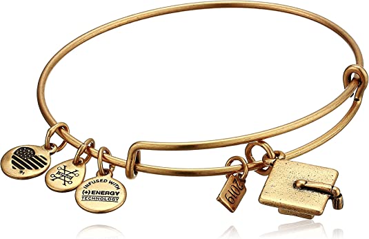 Class of 2019 Graduation Cap Charm Bangle - Perfect Gift for High School & College Graduates - Commencement Ceremony & Party Accessory