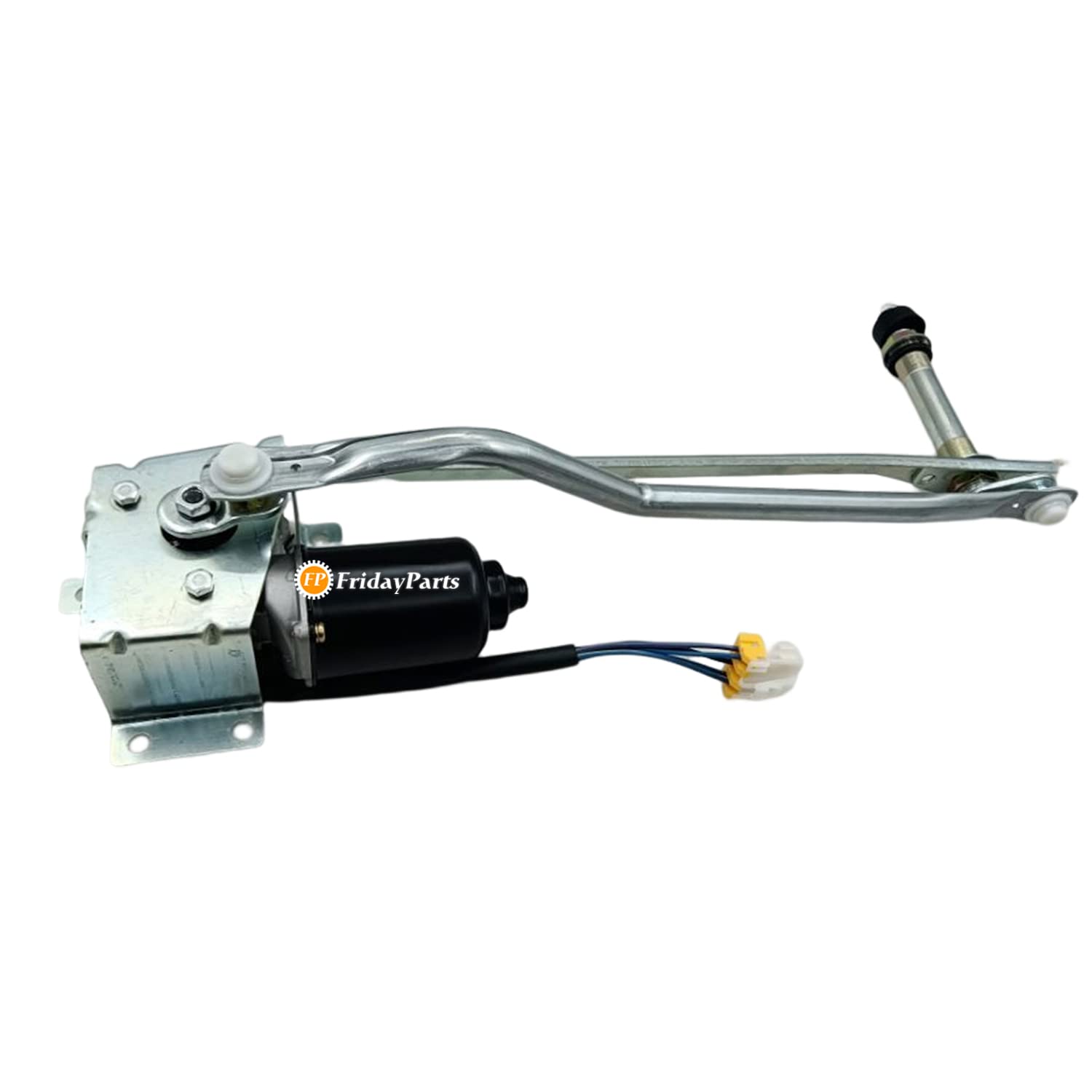 FridayParts Wiper Motor Assembly 20Y-54-39402 20Y5439402 Replacement for Komatsu Excavator Models PC100-6 PC120-6 PC130-6 PC200-6 PC200LC-6 - Heavy Duty Construction Equipment Wiper System