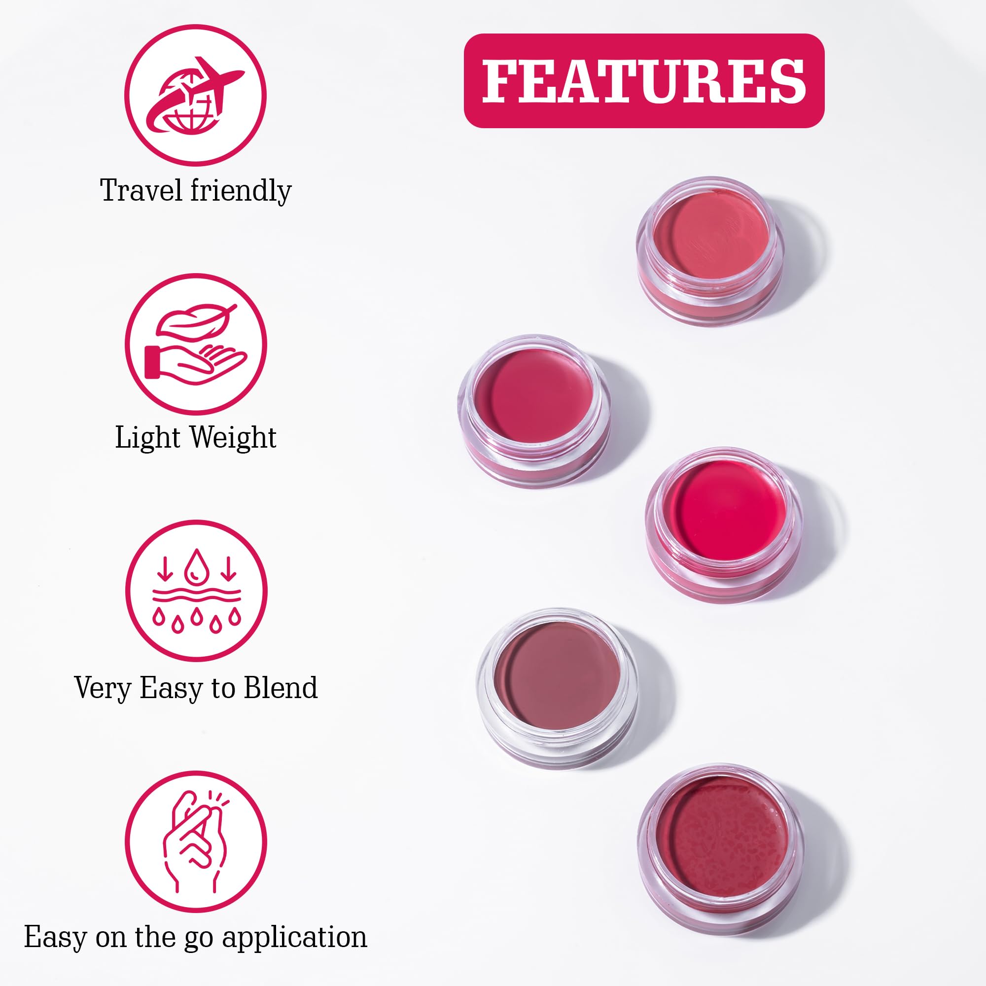 Aravi Organic Vegan Lip & Cheek Tint - Matte Finish, Long Lasting with Vitamin E Oil | Coffee Queen Shade | Natural Makeup for Everyday Wear, Date Night & Office Looks
