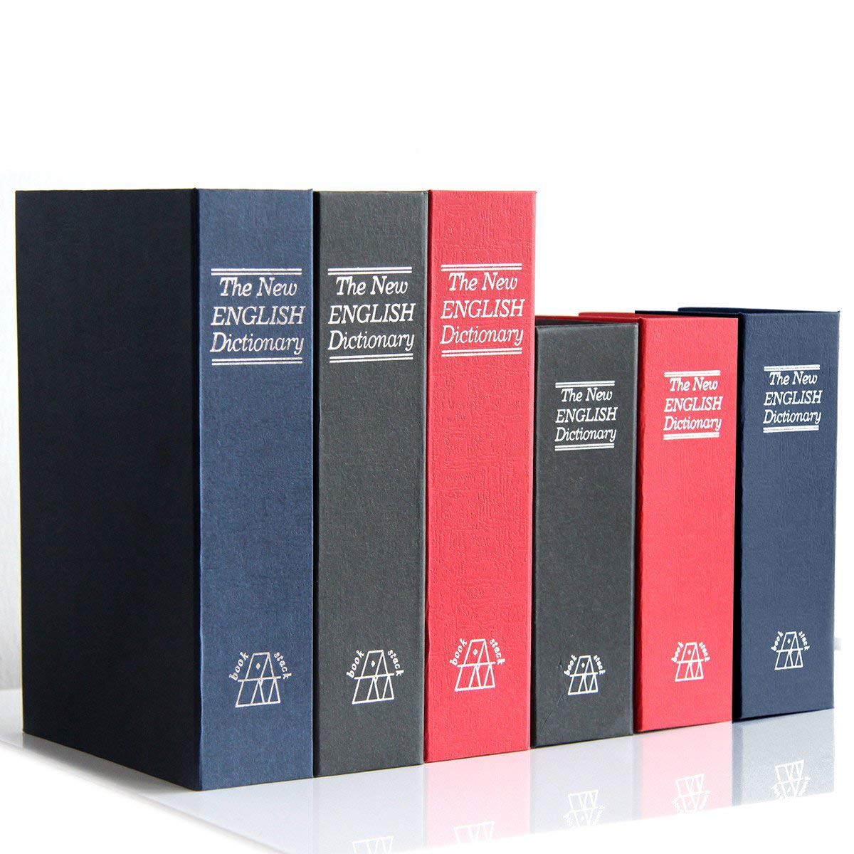 Dictionary Diversion Book Safe with Combination Lock - 9.5×6.2×2.2 Inch Secret Storage Box for Cash, Jewelry & Valuables | Perfect for Home Security, Travel & Emergency Hideout