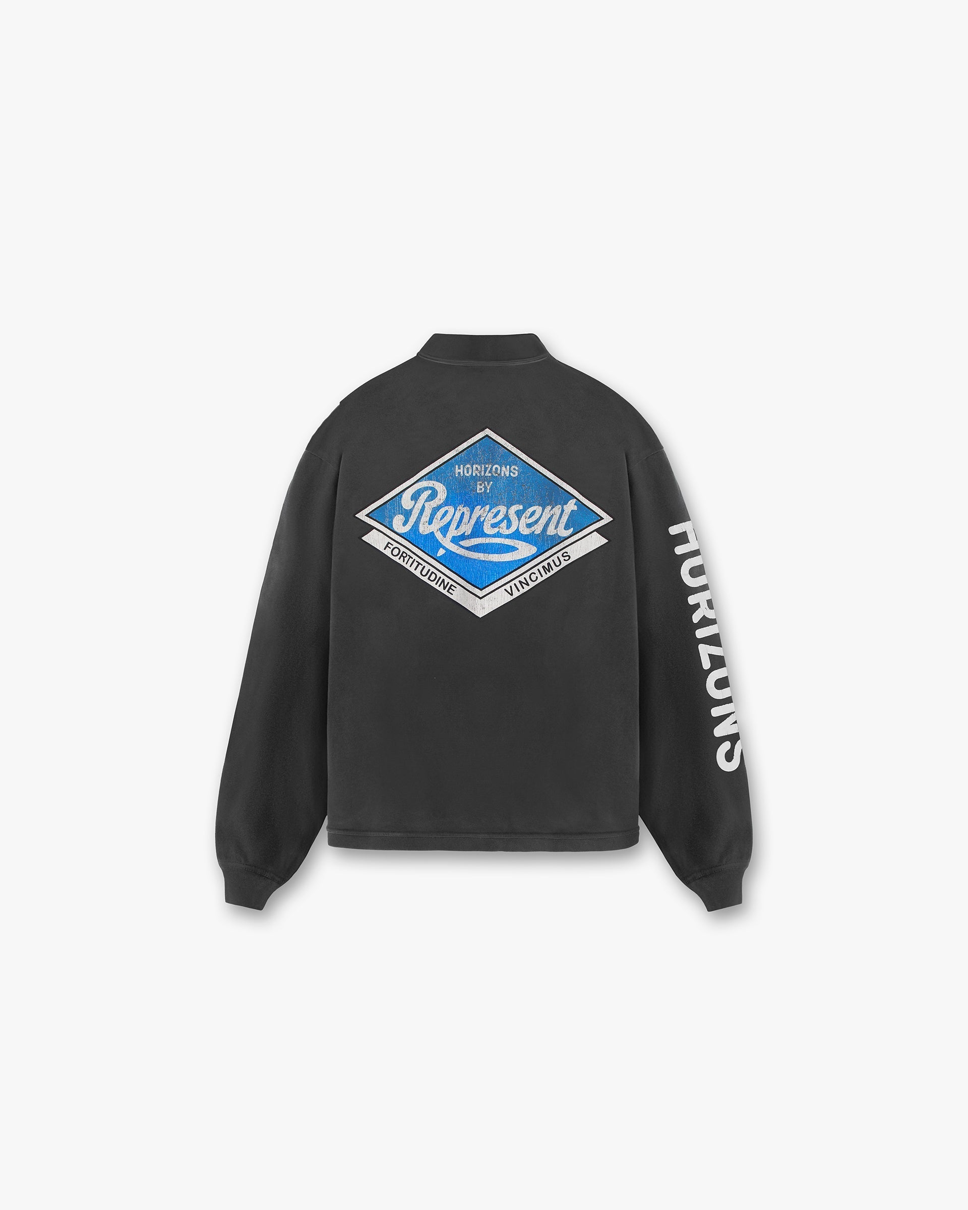 Classic Quarter Zip Sweater in Aged Black | Vintage Style Pullover for Men & Women | Perfect for Casual Outings, Layering & Fall Fashion