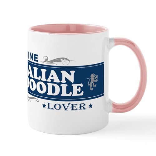 White/Pink Inside - AUSTRALIAN LABRADOODLE Mug