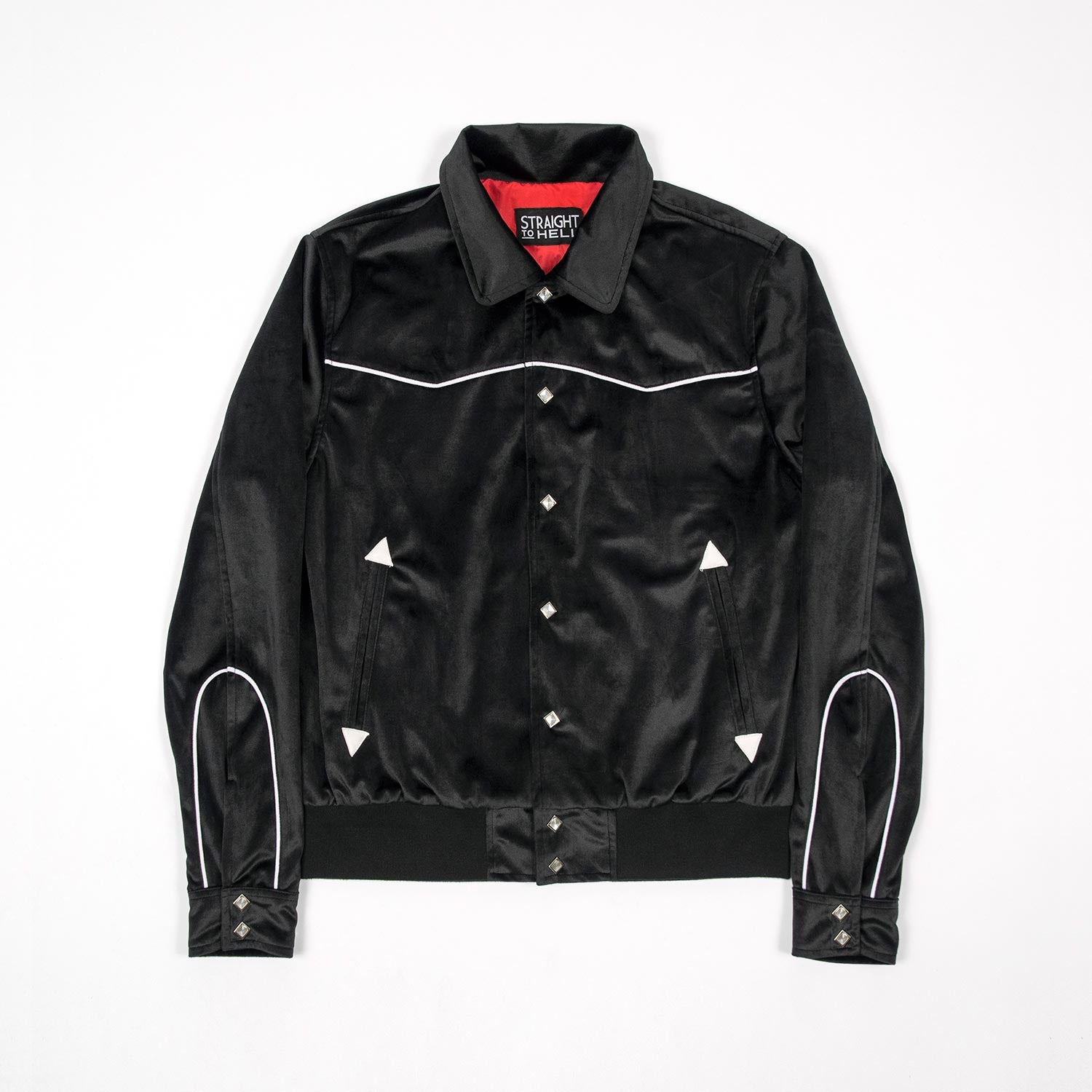 Jackson Straight To Hell Jacket - Premium Leather Biker Jacket for Men & Women | Motorcycle Riding, Fashion, Halloween Costume