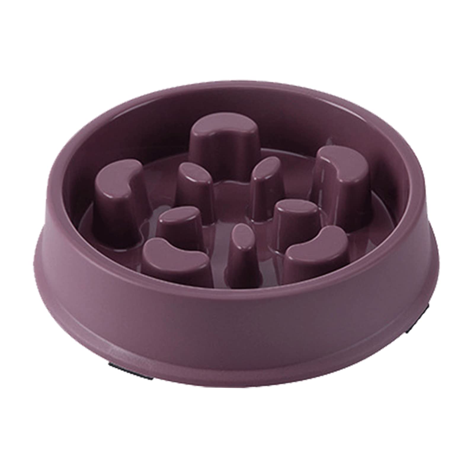 Sorxine Slow Feeder Dog Bowl for Small Dogs - Anti-Choking Puzzle Feeder for Fast Eaters - Non-Slip Puppy Food Bowl for Portion Control (Brown) - Perfect for Mealtime Training & Digestion Improvement