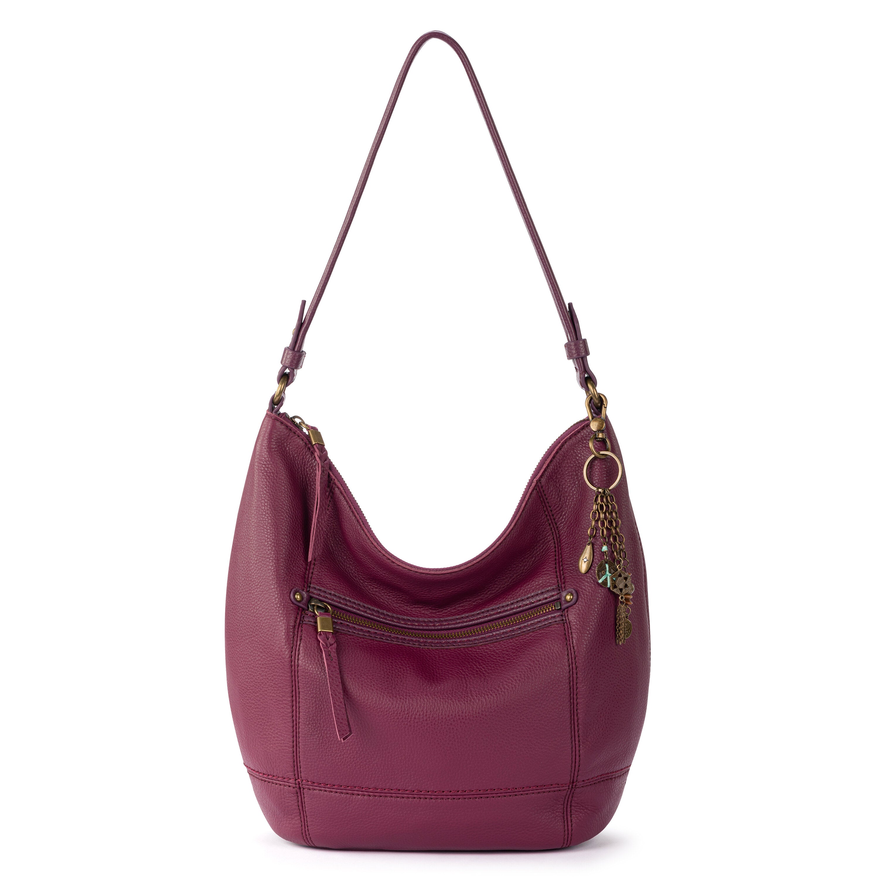 Premium Genuine Leather Hobo Bag with Smartphone Pocket - Perfect Gift Set for Women - Ideal for Work, Travel & Everyday Use