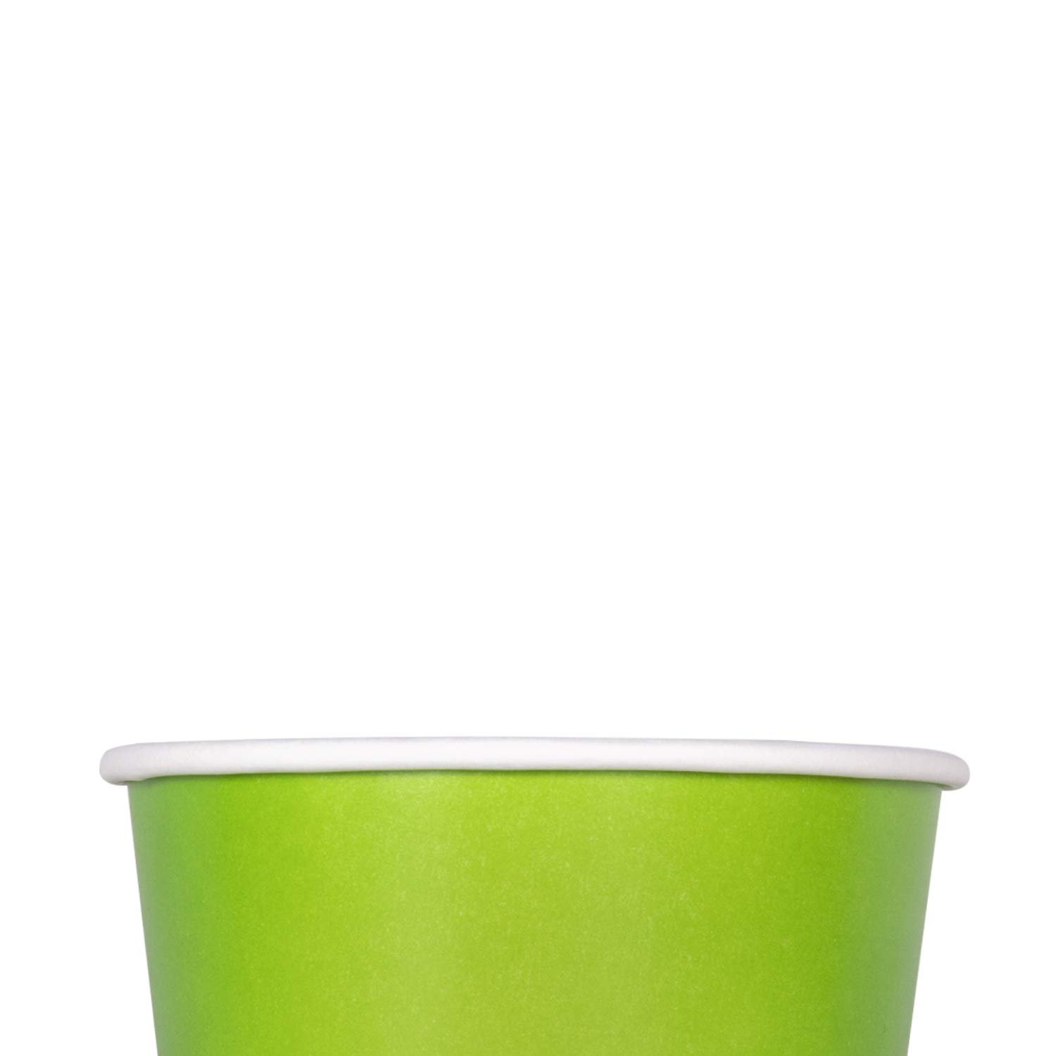 12oz (1000 Count) Eco-Friendly Paper Ice Cream Cups & Soup Bowls - Hot/Cold Food Containers for Ice Cream, Gelato, Yogurt, Soups & Snacks - Perfect for Parties, Catering & Dessert Shops - Green