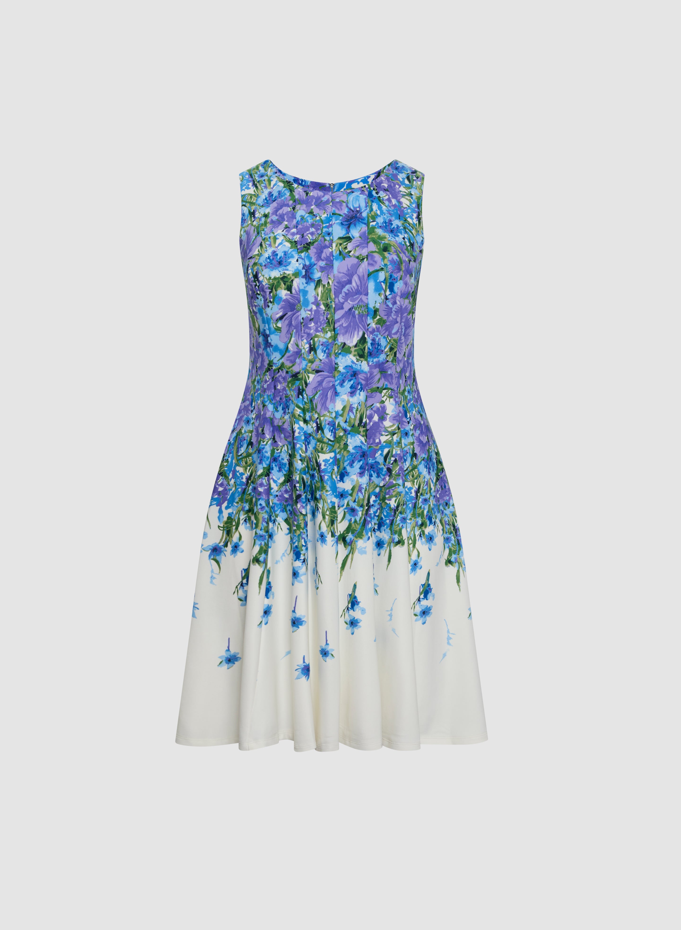 Floral Print Sleeveless Summer Dress for Women - Casual Beach Wear & Vacation Outfit