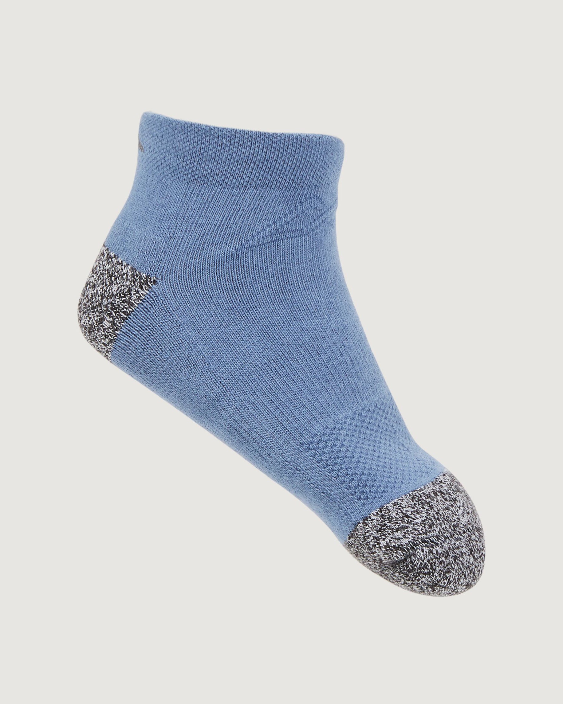Kids' Active Dri-Motion Socks 2-Pack - White & Moonlight | Breathable Moisture-Wicking Athletic Socks for Running, Sports & Play