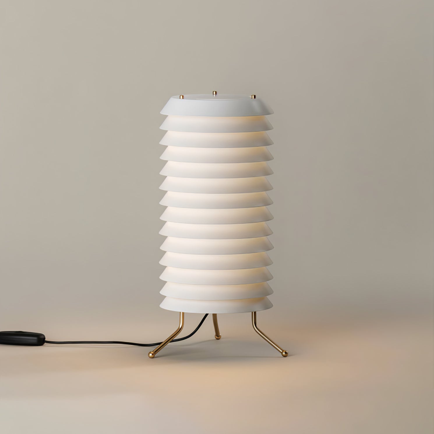 Modern Baltic Tower Table Lamp - Adjustable LED Desk Light for Home Office, Bedroom & Study - Perfect for Reading, Working & Decor