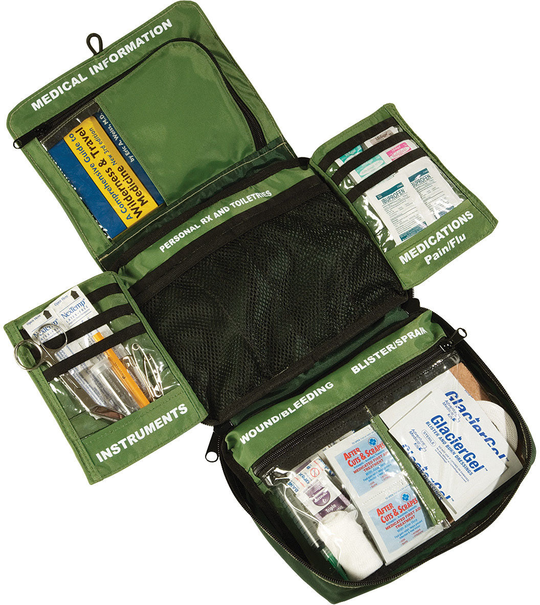 Adventure Medical World Travel First Aid Kit - Compact & Essential Emergency Supplies for Hiking, Camping & International Travel - Perfect for Outdoor Adventures & Global Explorations
