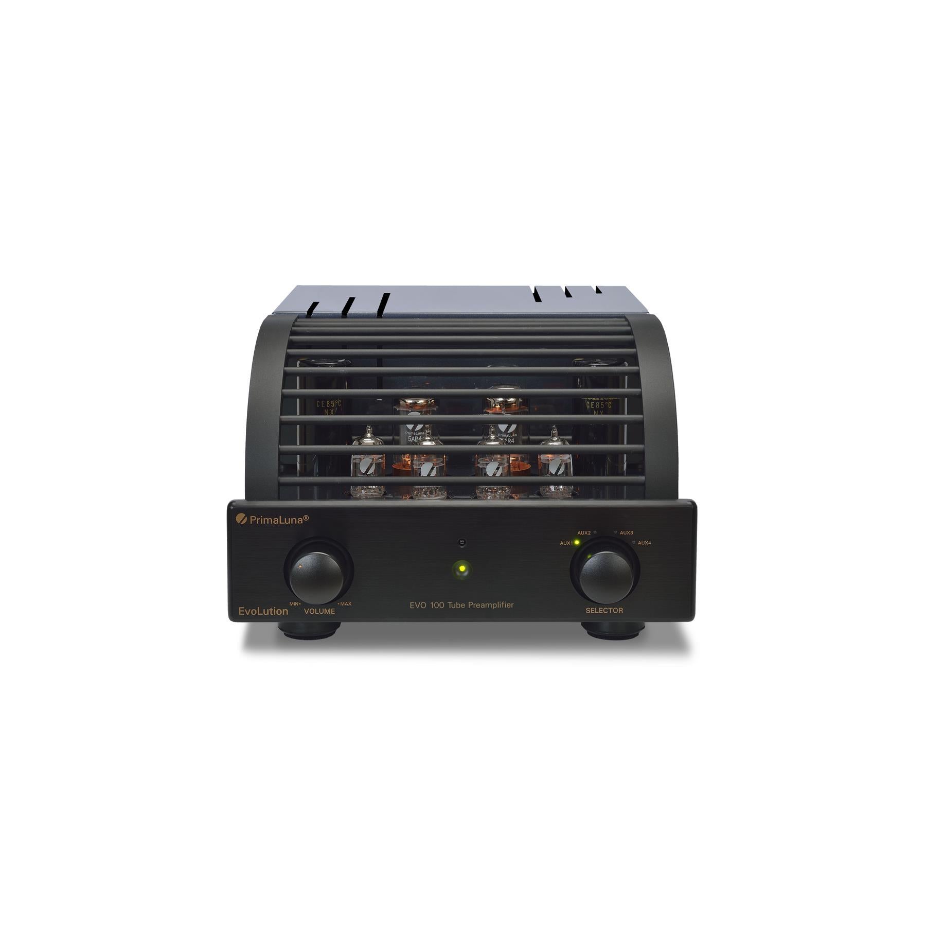 PrimaLuna Evo 100 Tube Preamplifier - High-End Audio Component for Home Theater & Hi-Fi Stereo Systems - Perfect for Audiophiles & Music Enthusiasts