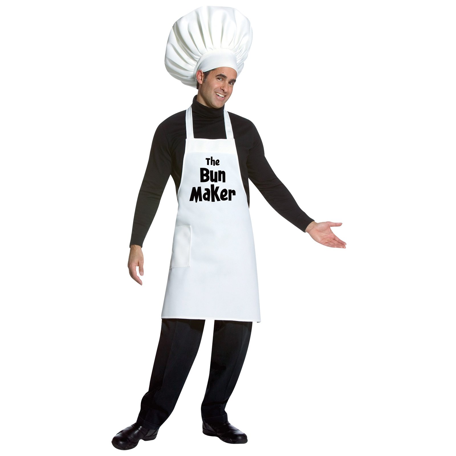 Rasta Imposta Men's Bun Maker Adult Costume - Fun Halloween & Cosplay Outfit for Parties, Themed Events, and Dress-Up