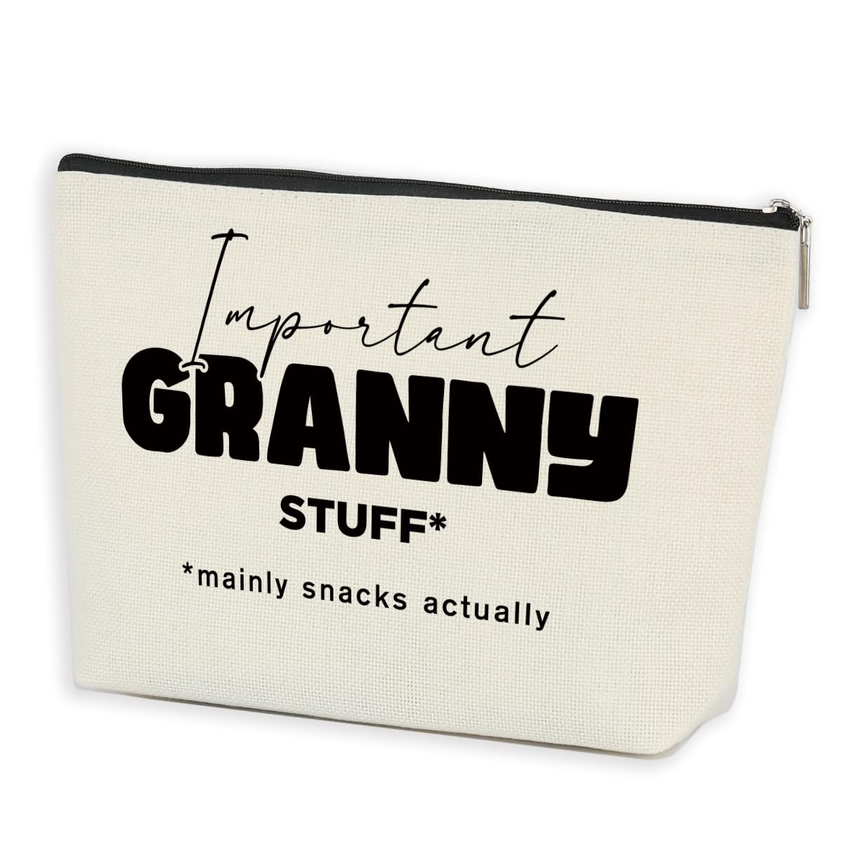 Granny Makeup Bag - Cute Cosmetic & Toiletry Travel Organizer for Grandma - Perfect Birthday, Mother's Day & Appreciation Gift for Women & New Grandmothers - Ideal for Travel, Spa Days & Daily Use