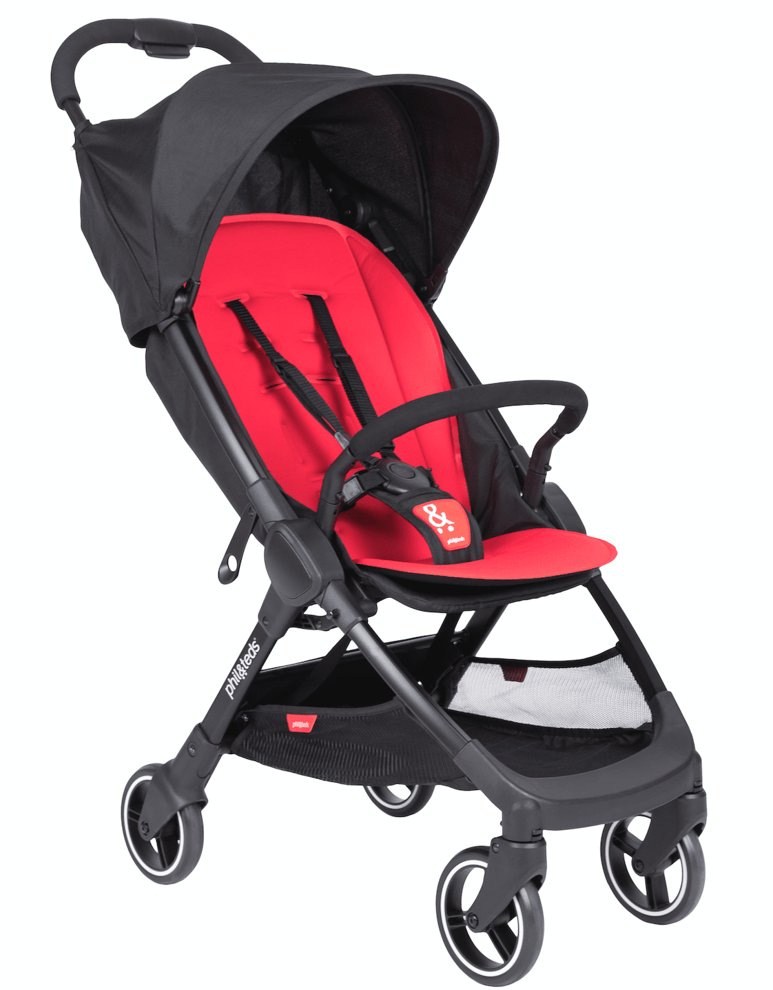 Phil & Teds Go Stroller - Lightweight Compact Travel Stroller for Babies & Toddlers | Perfect for Air Travel, City Walks & Outdoor Adventures