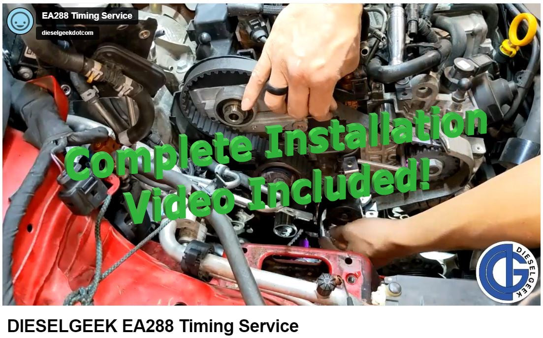 Premium Timing Belt Kit for 2015-2016 VW Golf, Jetta, Beetle, Passat & Audi A3 (EA288 Engine) - Complete Replacement Set for Smooth Engine Performance