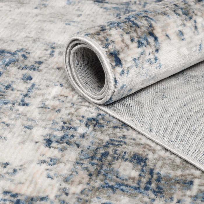 Euphemia Distressed Abstract Eclectic Modern Indoor Area Rug or Runner - Soft Bohemian Style Carpet for Living Room, Bedroom, Office Decor