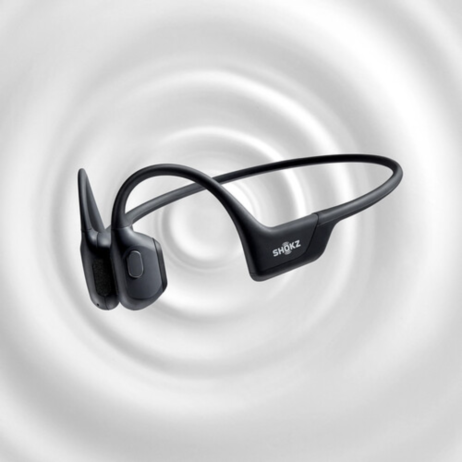 Shokz OpenRun Pro Bone Conduction Wireless Headphones - Black | Perfect for Running, Cycling & Outdoor Sports