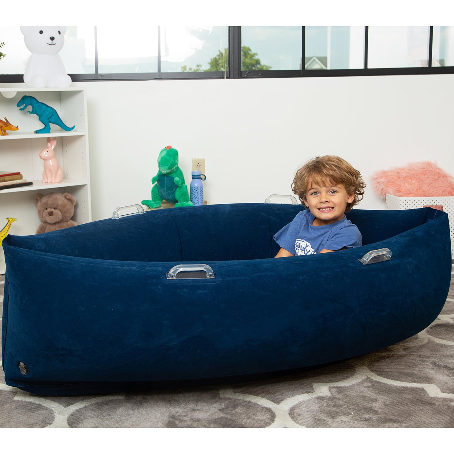 Bouncyband Comfy Hugging Peapod Sensory Pod for Kids - 60