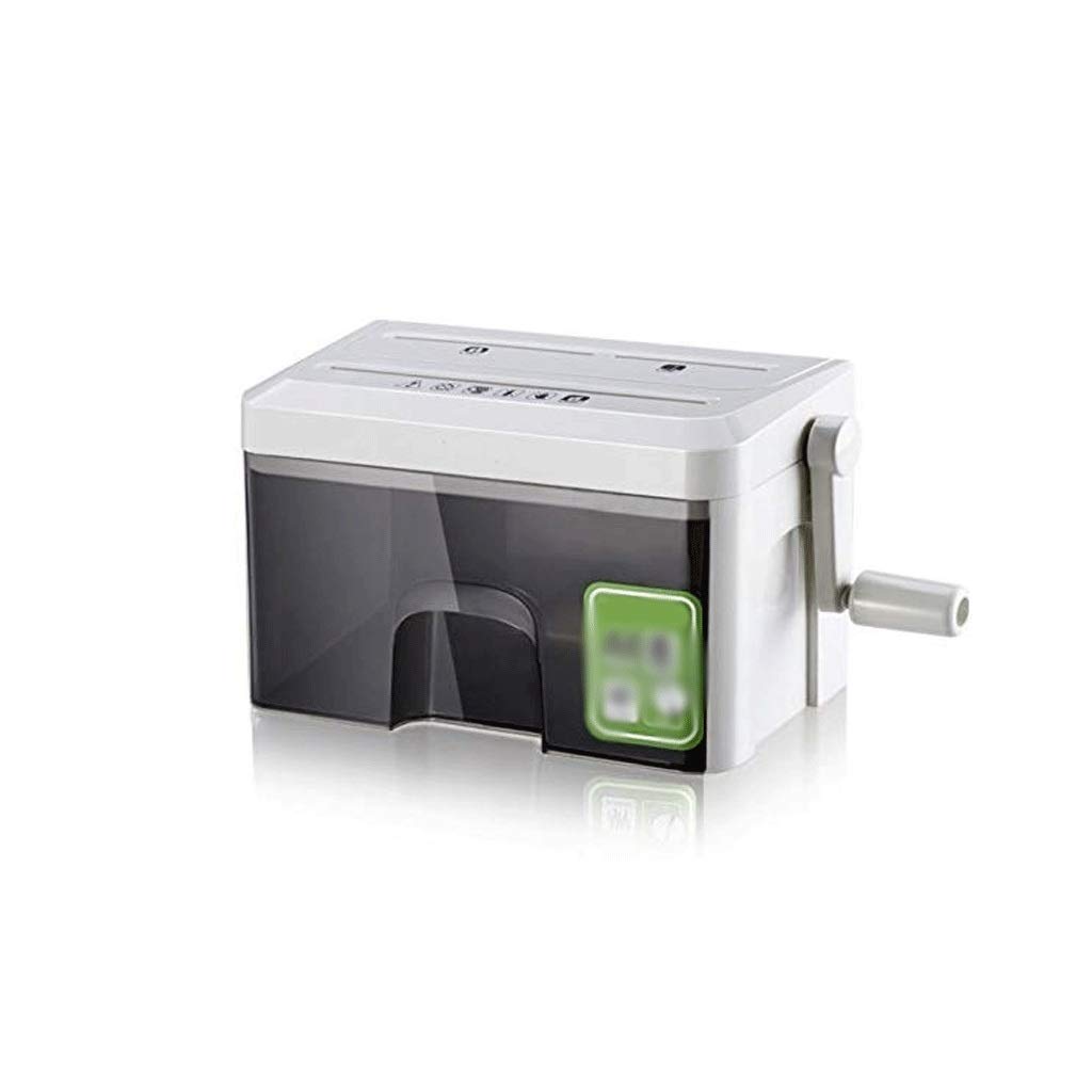 WDBBY Portable Mini Paper Shredder - Manual Handheld Document Shredder for Office & Home Use | Compact Desktop Cutting Tool for Bills, Receipts & Confidential Papers | Perfect for Small Spaces & Travel
