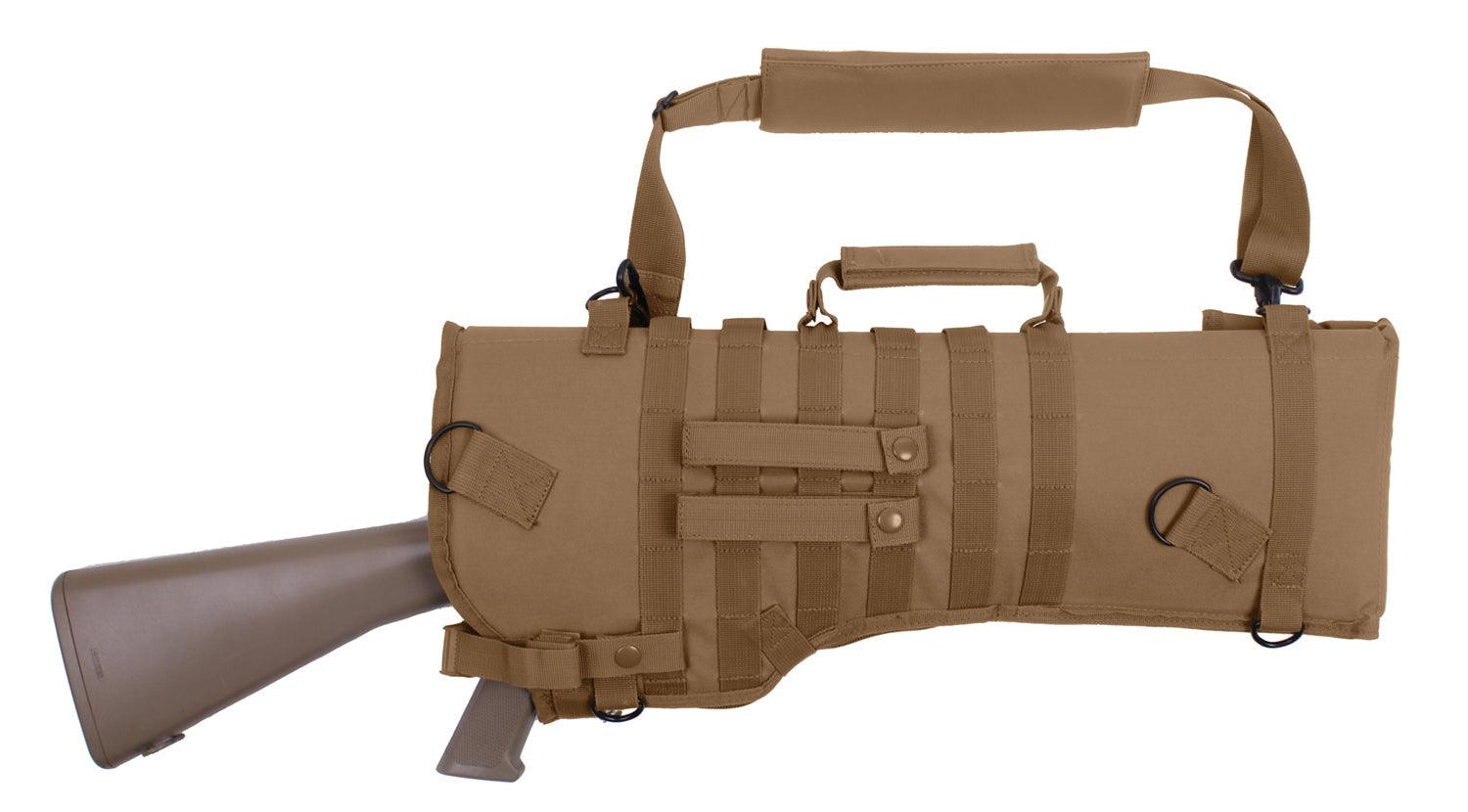 Tactical MOLLE Rifle Scabbard - Durable Gun Holster for AR-15, Shotguns & Hunting Rifles | Perfect for Outdoor Adventures, Hunting & Tactical Missions