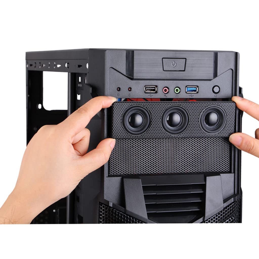 Limtula Stereo Speaker for PC Case - Front Panel Built-in with Low Temp Resistance for Gaming & Home Theater