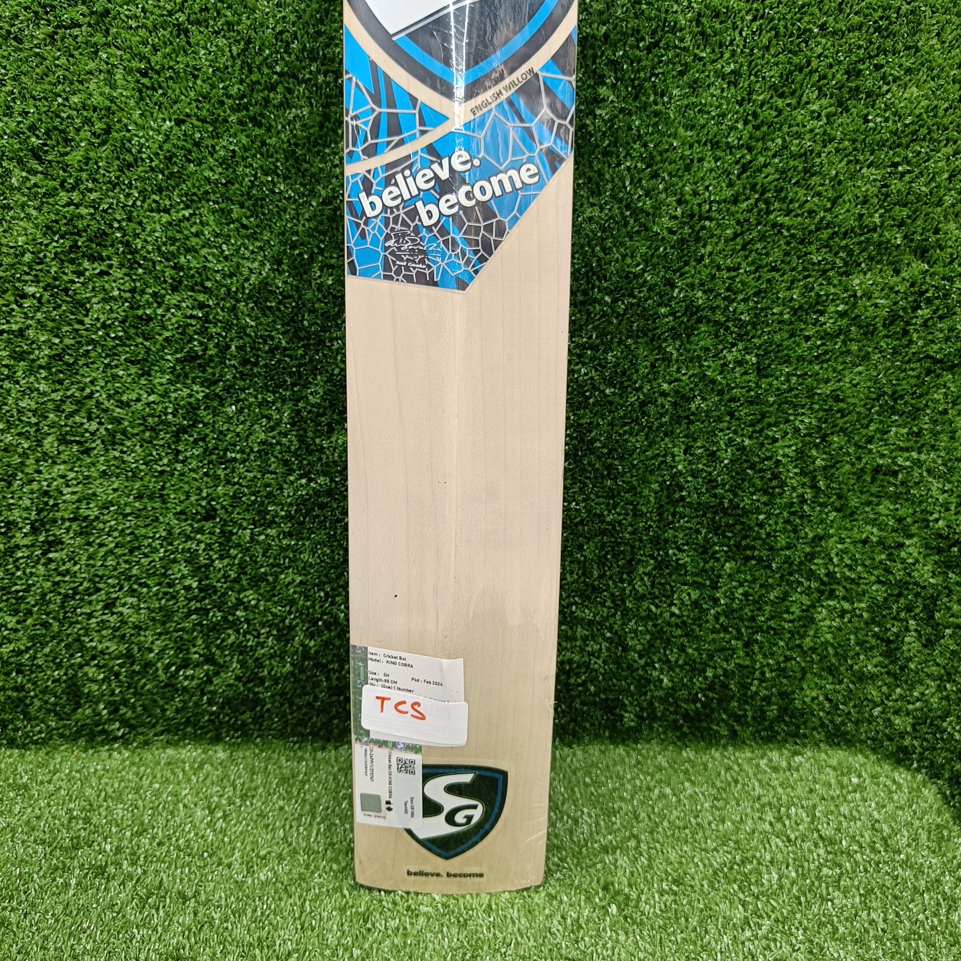 Premium SG King Cobra English Willow Cricket Bat - Handcrafted for Power & Performance - Perfect for Professional Matches & Training Sessions