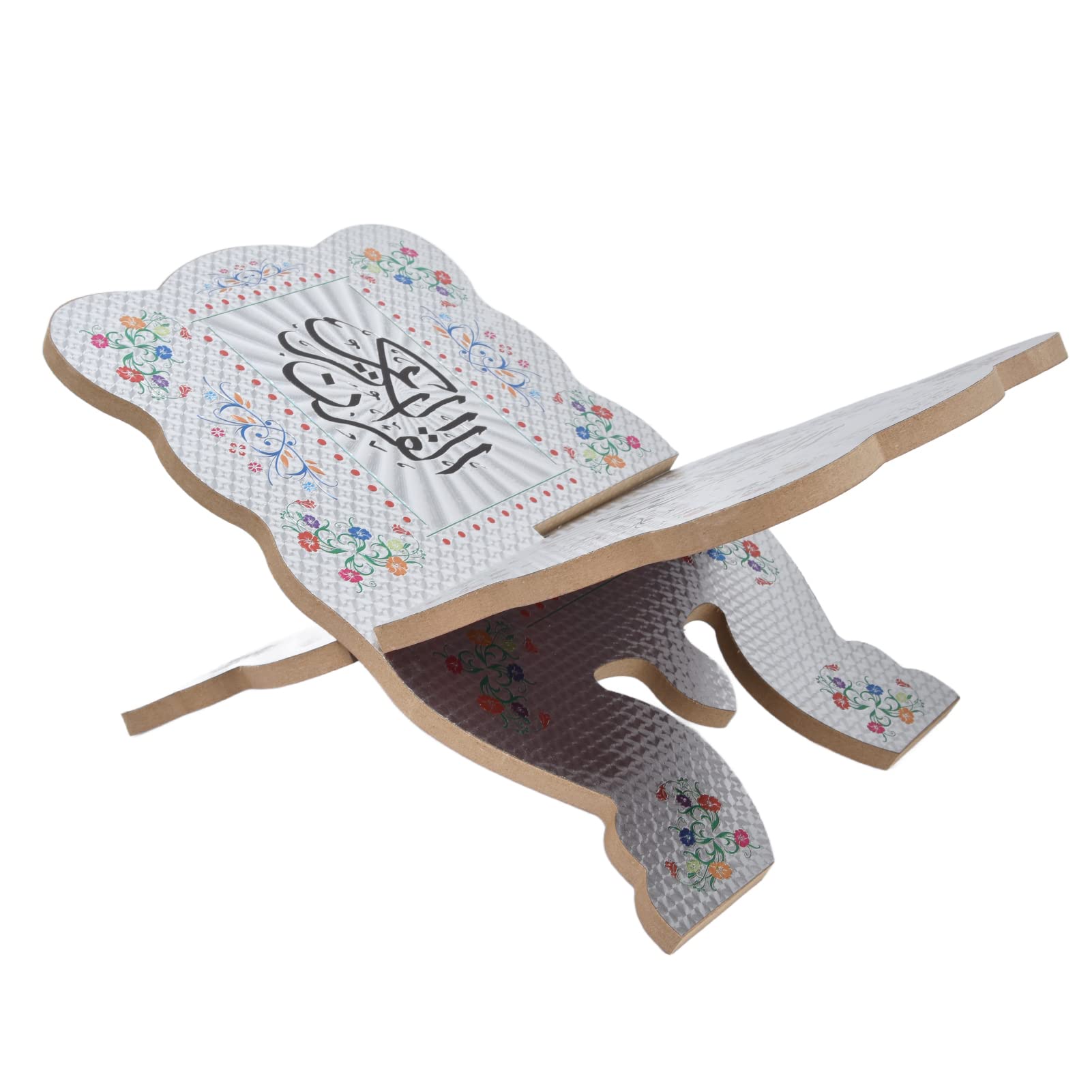 Premium Quran Book Stand Holder - Sturdy & Multifunctional Islamic Book Rest for Prayer, Reading & Study - Perfect for Eid Al Fitr, Ramadan & Home Mosque Use (JM01864)
