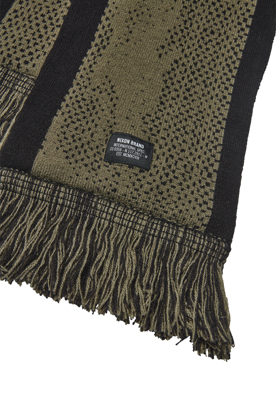 Drifter Scarf - Olive Dot Camo Pattern Lightweight Fashion Scarf for Women & Men - Perfect for Outdoor Adventures, Travel & Casual Wear