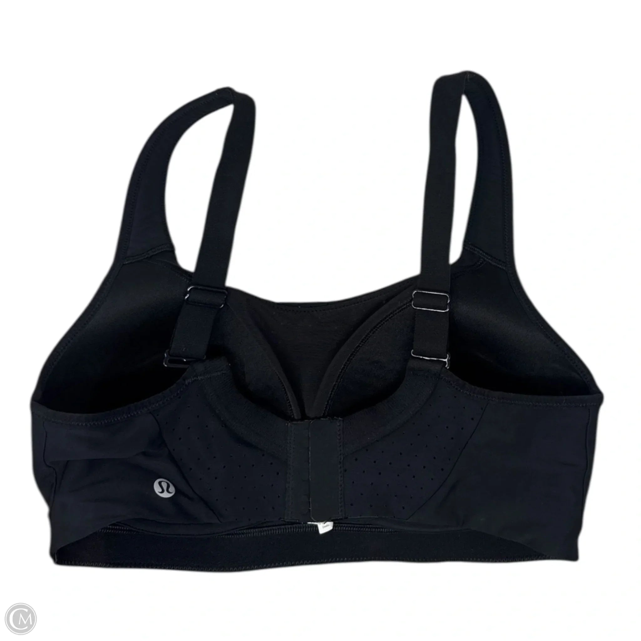 Lululemon Black Athletic Sports Bra for Women - 34D High Impact Workout, Running, Yoga & Gym Support