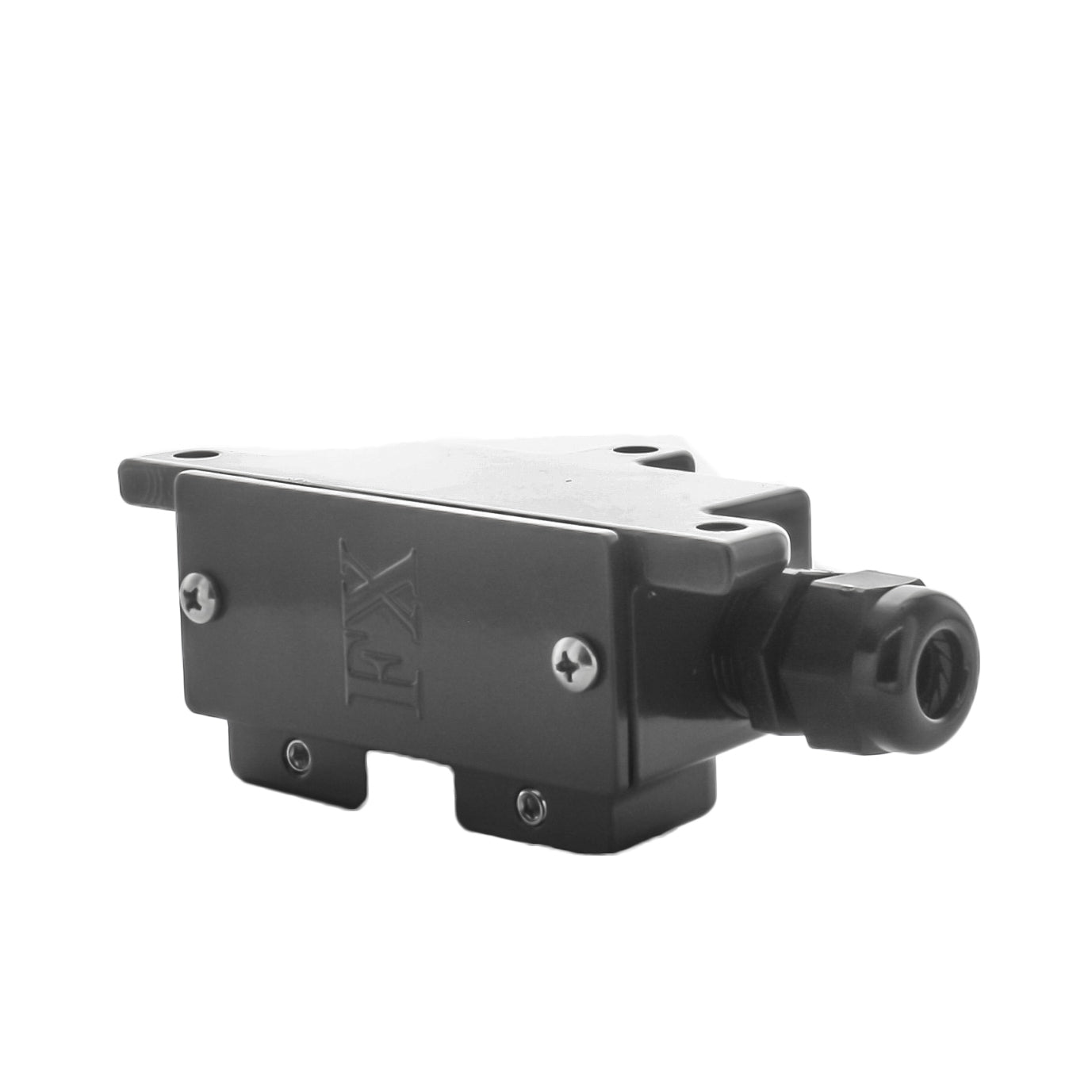 FX TBBZ Bronze Metallic Tree Mount Junction Box - Weatherproof Outdoor Electrical Enclosure for Landscape Lighting & Garden Wiring