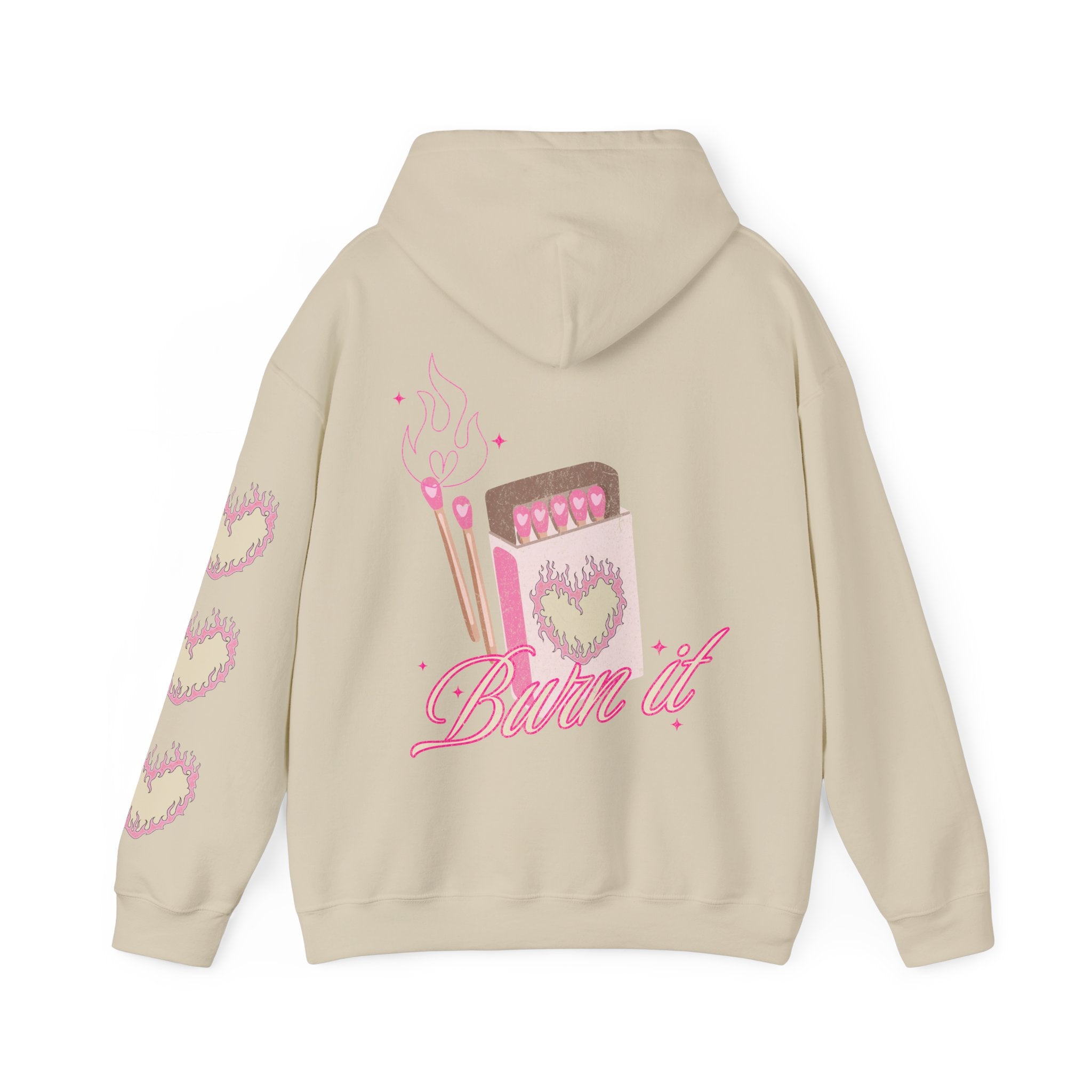 Y2K Burn It Hoodie - Trendy Vintage Streetwear for Men & Women - Perfect for Casual Outfits, Parties, and Instagram Fashion