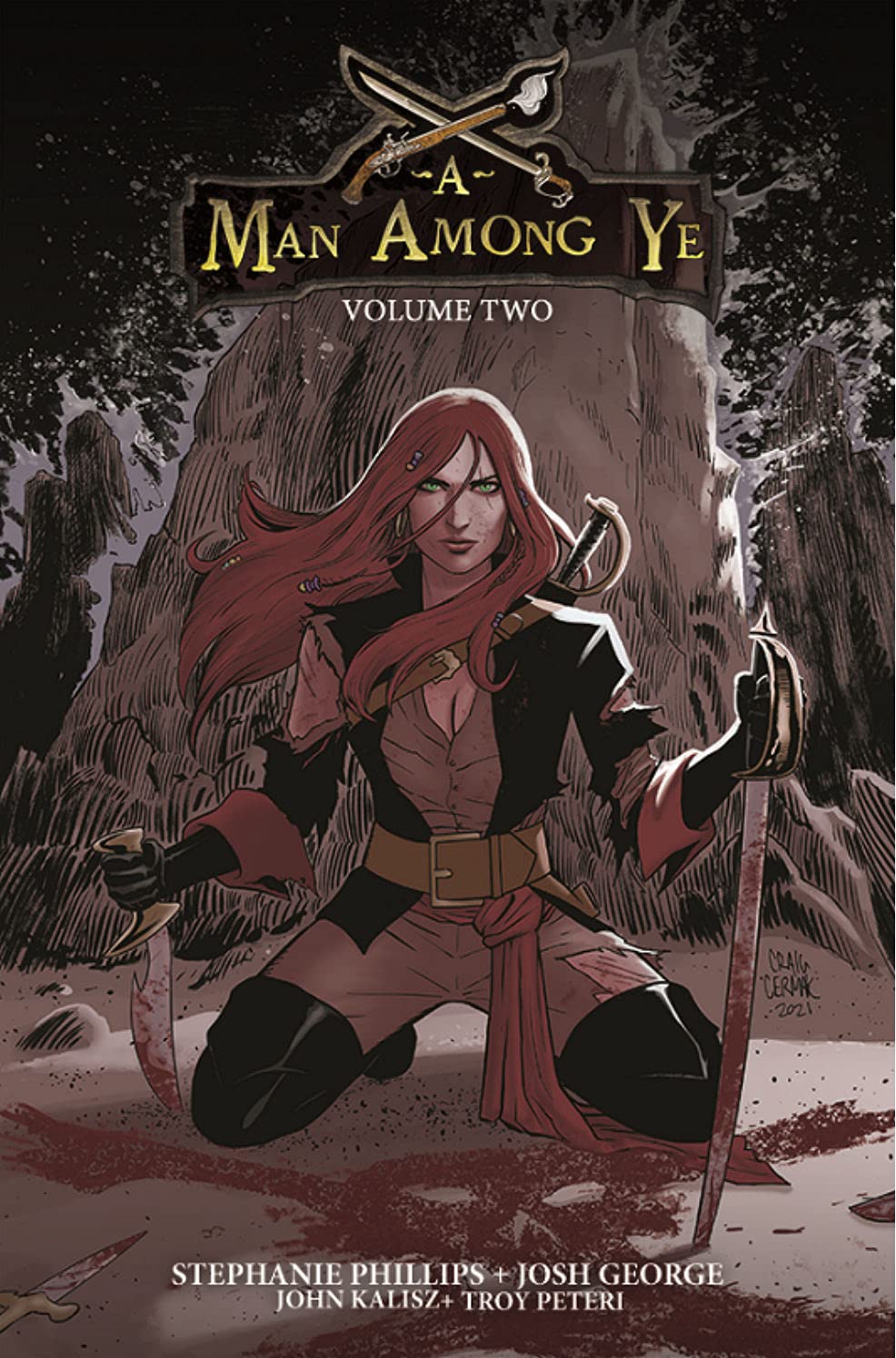 Man Among Ye Volume 2 - Pirate Adventure Graphic Novel | Historical Fiction Comic Book | Perfect for Fans of Sea Stories & Nautical Tales | Great for Reading, Collecting & Gift Giving