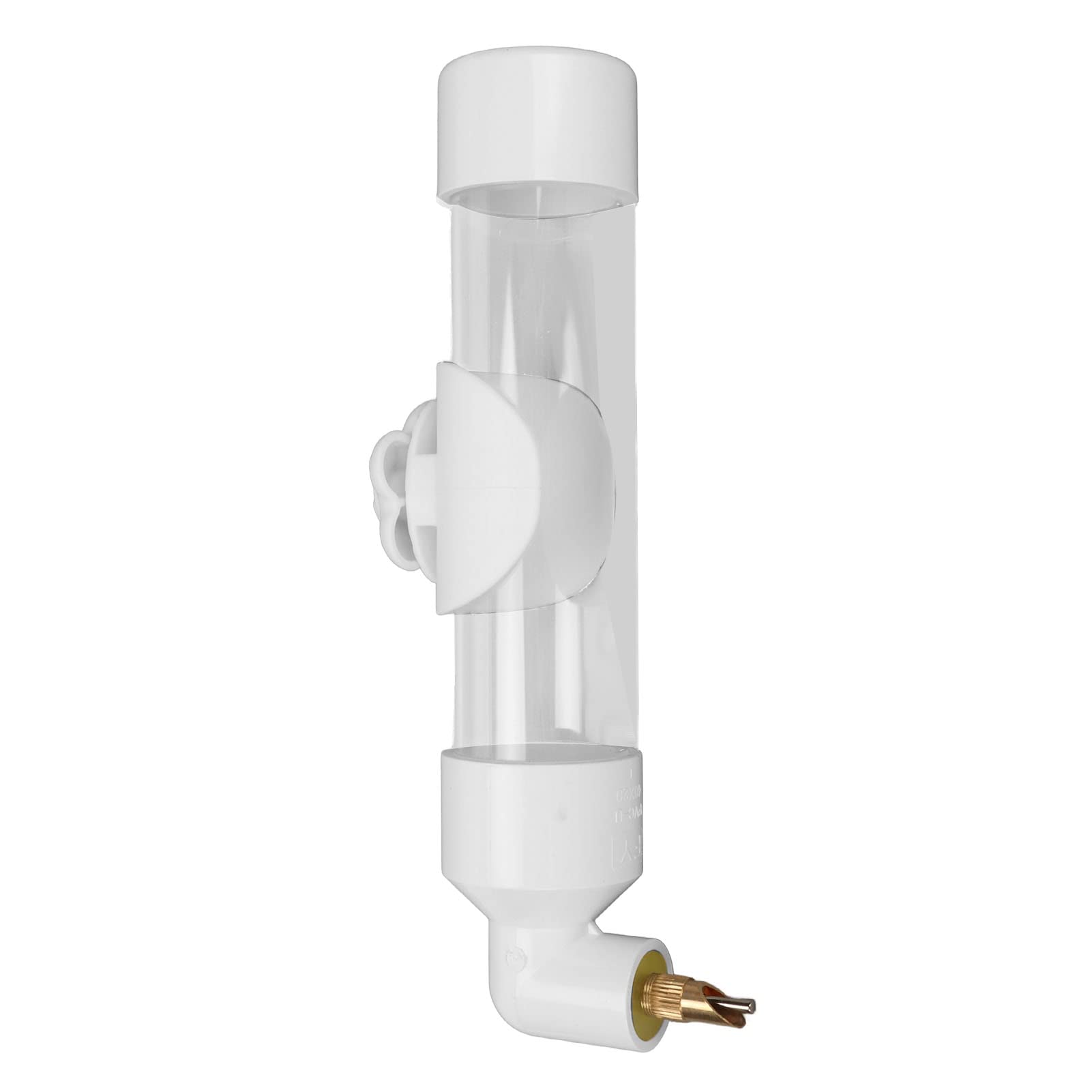 Automatic Bird Water Dispenser for Parrots & Parakeets - White Drinking Fountain for Bird Cages | Perfect for Small Birds, Travel & Home Use