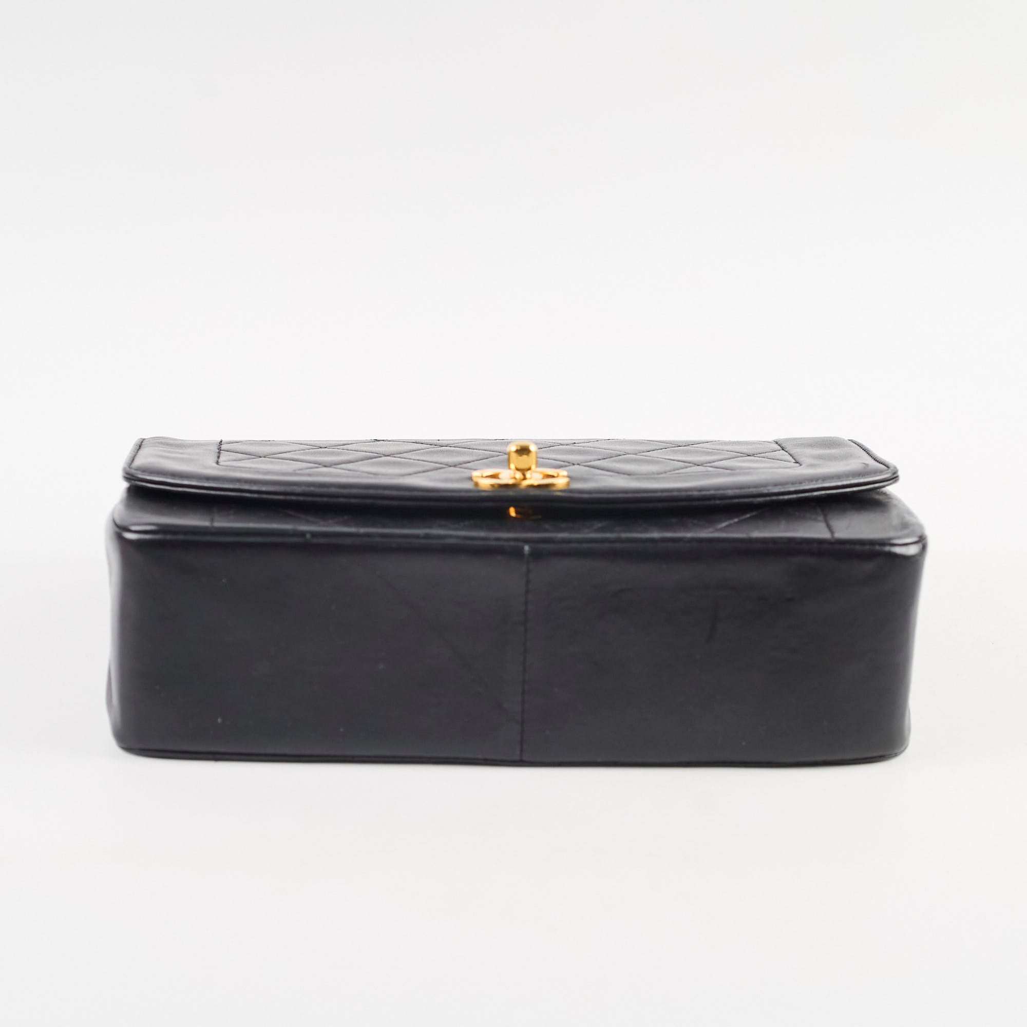 Chanel Medium Diana Bag Black Lambskin - Luxury Designer Handbag for Women | Perfect for Parties, Work & Everyday Use