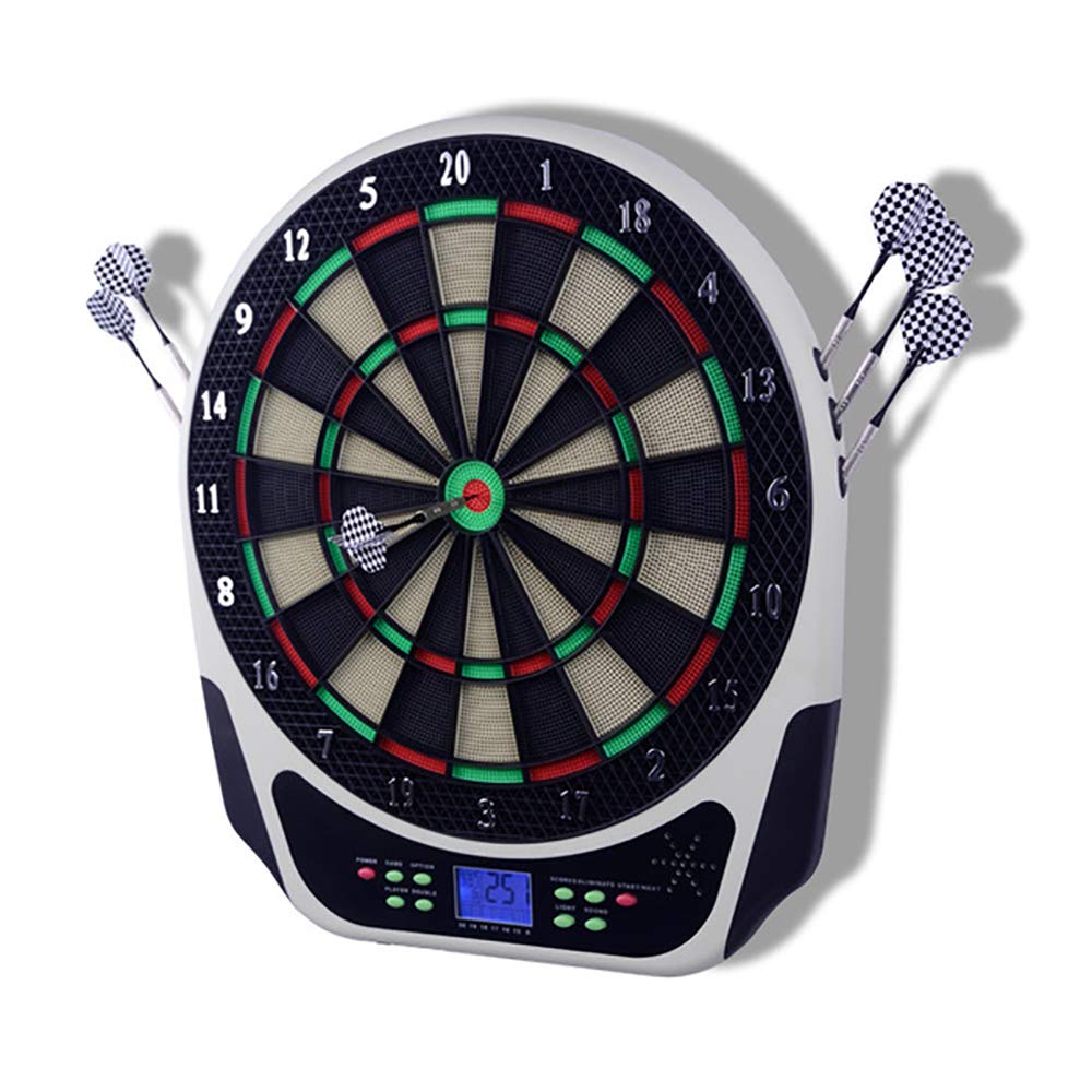 Professional Electronic Dartboard Set with 18 Games & 159 Options - 6 Soft Tip Darts Included - Perfect for Bars, Offices & Home Entertainment | Fun Sports Game for Adults & Parties