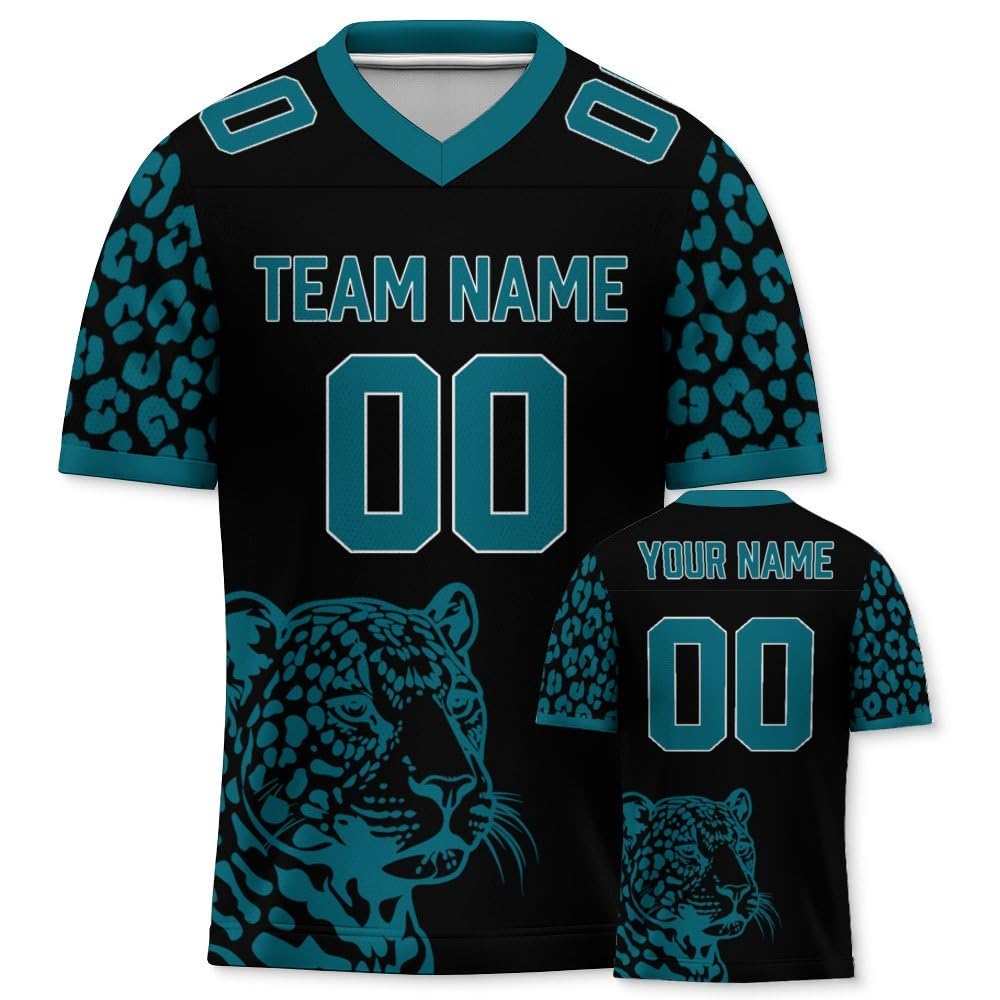 Custom Personalized Football Jersey with Team Name & Number - Rugby Sports Uniform for Men & Women - Perfect for Fans, Gifts, and Game Day Outfits