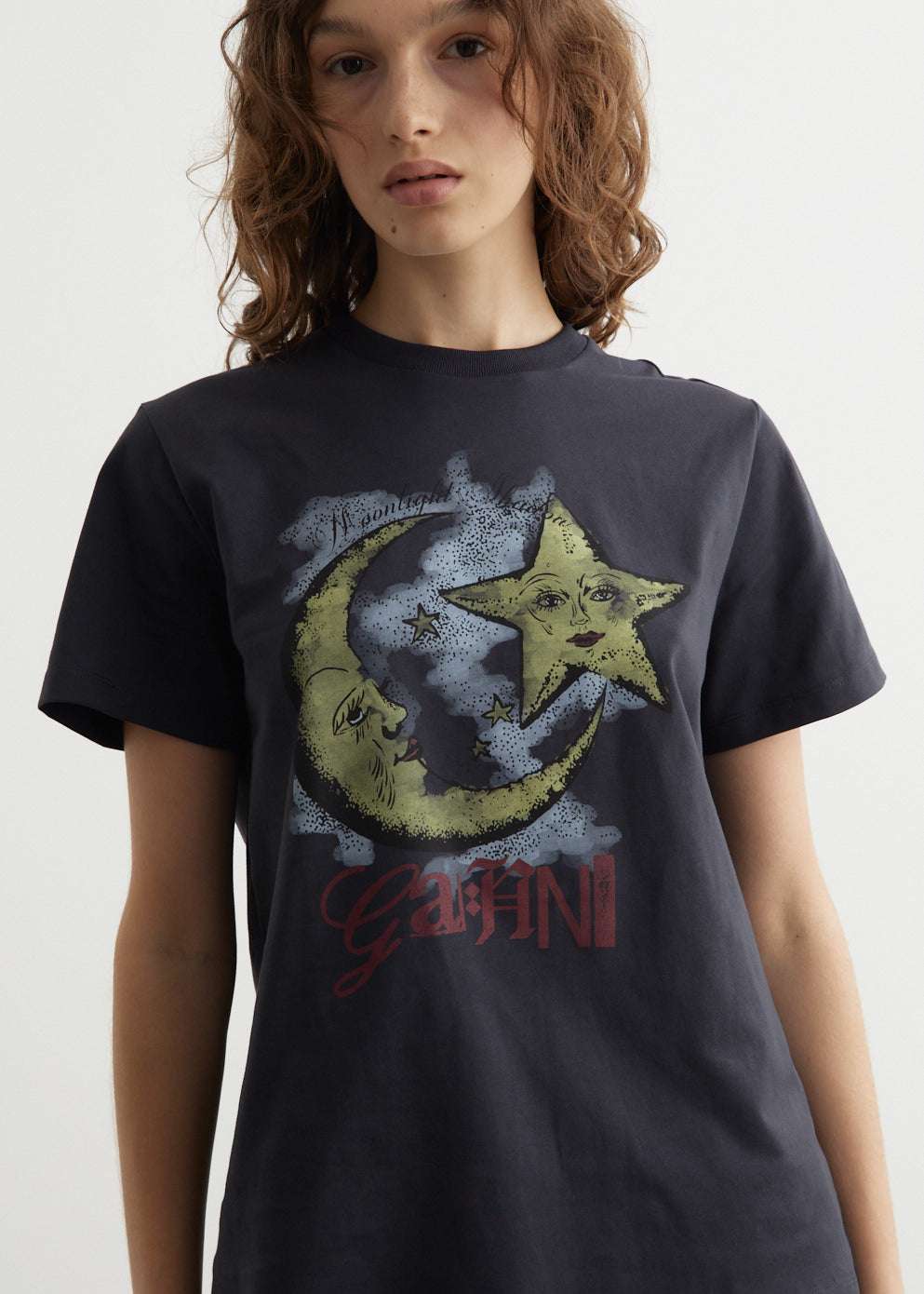 Soft Basic Jersey Moonlight Relaxed T-Shirt for Women & Men - Comfortable Casual Wear for Lounge, Sleep & Everyday Outfits