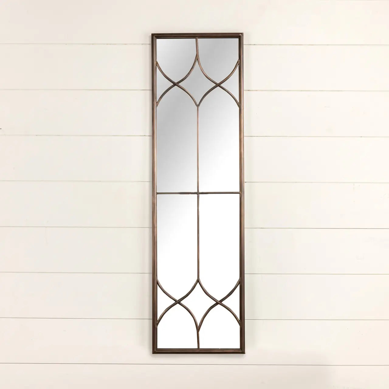 Vintage Full-Length Standing Mirror - Antique Style Floor Mirror for Bedroom, Living Room & Entryway | Elegant Home Decor & Functional Dressing Mirror