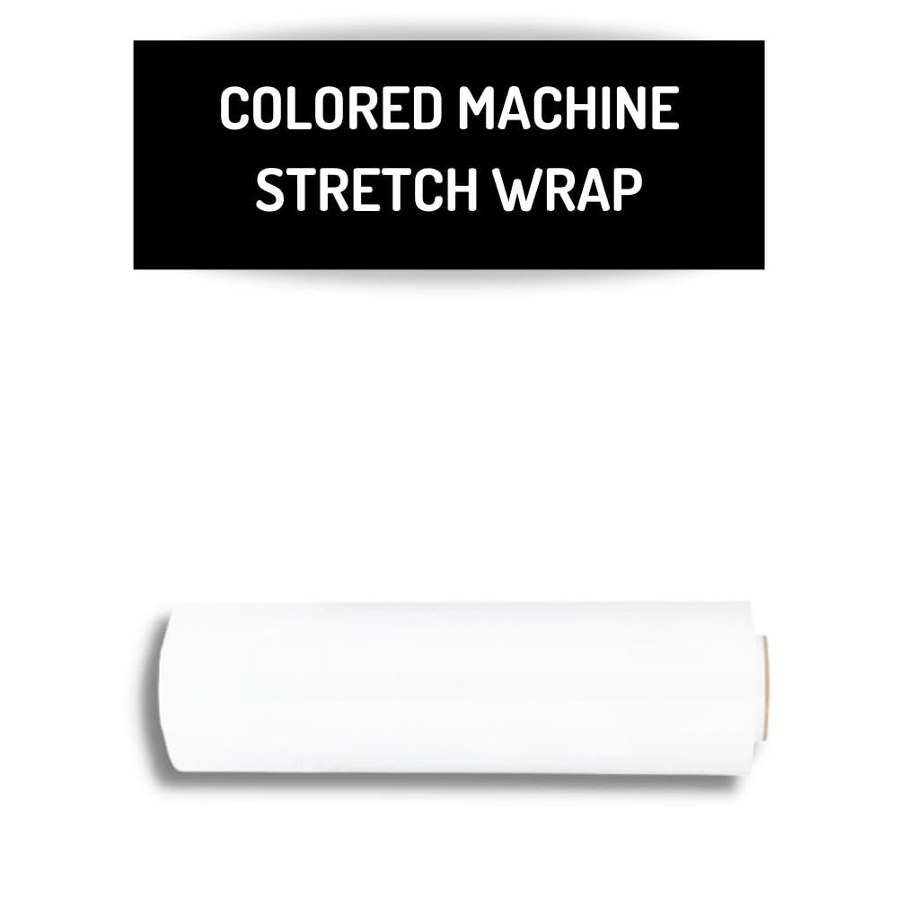 PSBM Machine White Stretch Wrap - 1 Pack (20