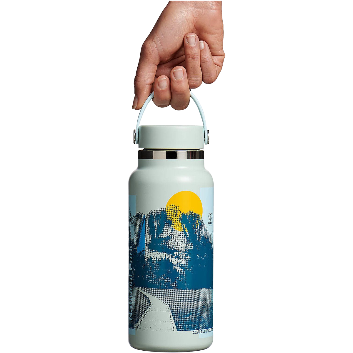 32 oz Wide Mouth Water Bottle with Flex Cap - Leak Proof, BPA Free, Durable for Hiking, Camping & Outdoor Adventures - Yosemite Collection