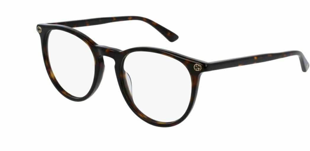 Gucci GG 0027 O 002 Havana Eyeglasses - Classic Designer Optical Frames for Women & Men | Perfect for Work, Reading & Fashion Accessories