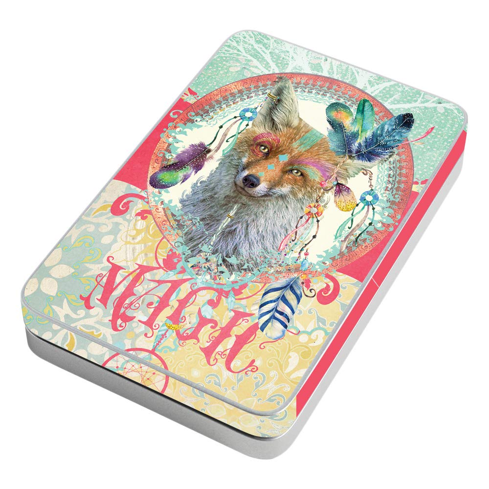 MightySkins Protective Vinyl Decal Wrap Cover for Lifeprint 3x4.5 Hyperphoto Printer - Fox Magic Design | Durable, Customizable Skin | Easy to Apply & Remove | Made in USA | Perfect for Personalizing Your Photo Printer at Home or Office