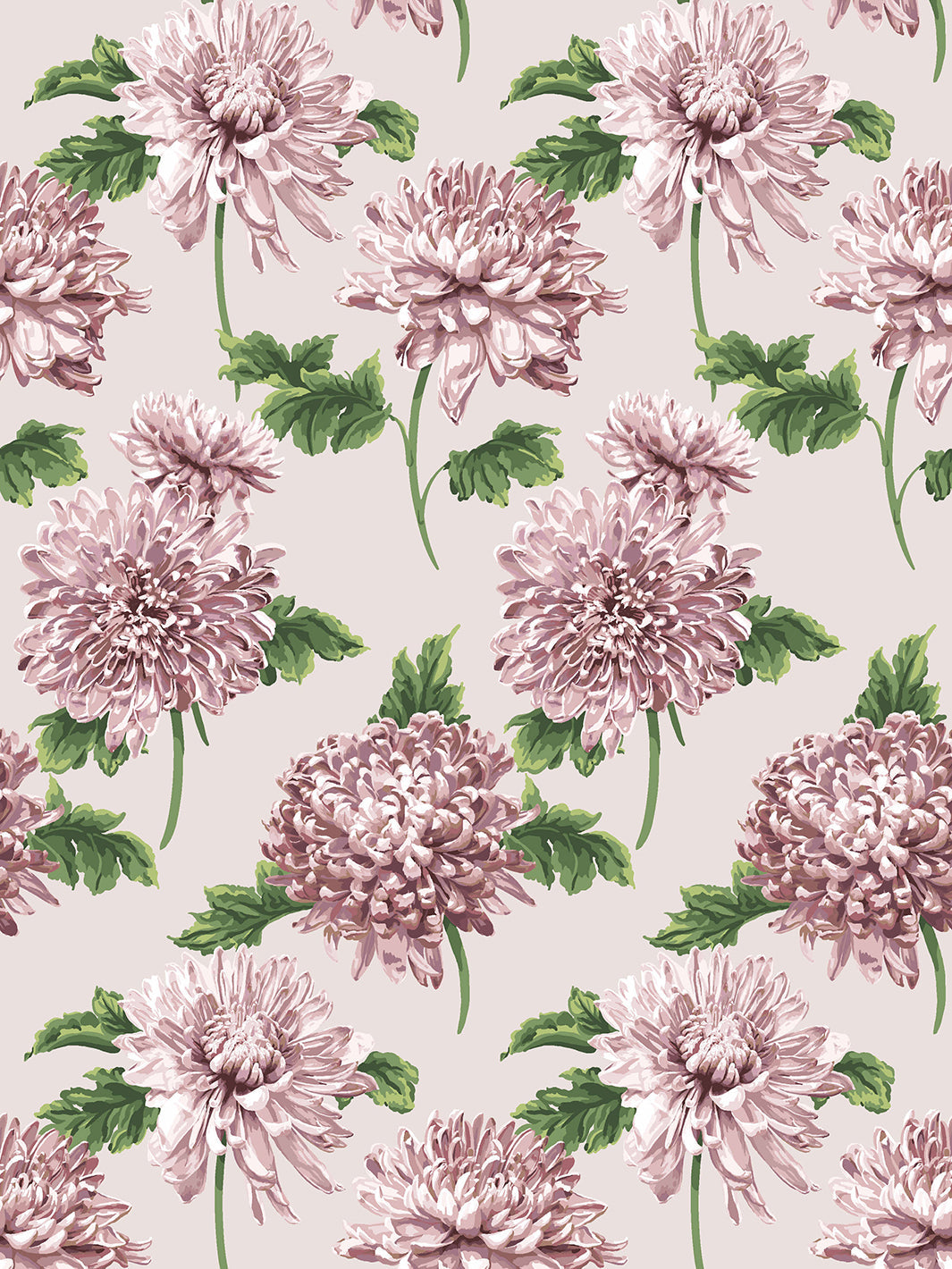 Sarah Jessica Parker 'Mums for Marion Small' Wallpaper in Oyster - Perfect for Nursery, Bedroom, and Home Decor