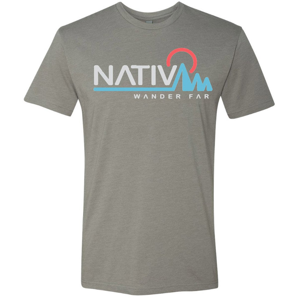 Elevation Short Sleeve T-Shirt for Men - Lightweight Breathable Cotton Casual Tee - Perfect for Gym, Running, Workout & Everyday Wear