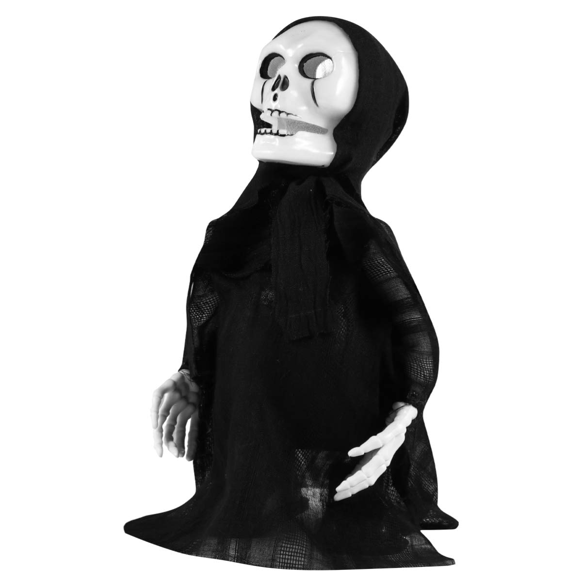 TOYANDONA Halloween Ghost Doll - Electric Animated Horror Toy with Voice Activation, Walking Motion - Scary Prank Prop for Halloween Parties, Haunted Houses & Trick-or-Treat (Batteries Not Included) - Perfect for Spooky Decor, Prank Gifts & Halloween Night Fun