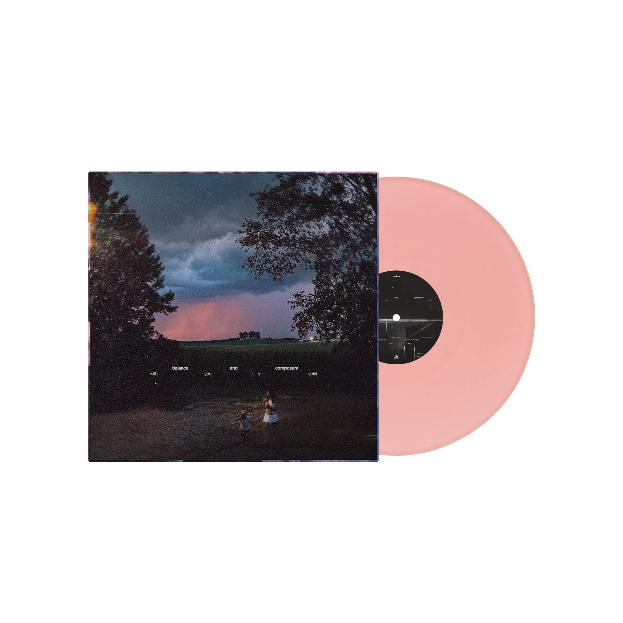 Balance and Composure - With You in Spirit (Pink Vinyl LP) | Limited Edition Vinyl Record for Music Collectors & Indie Rock Fans - Perfect for Home Listening, Gifts & Vinyl Collections