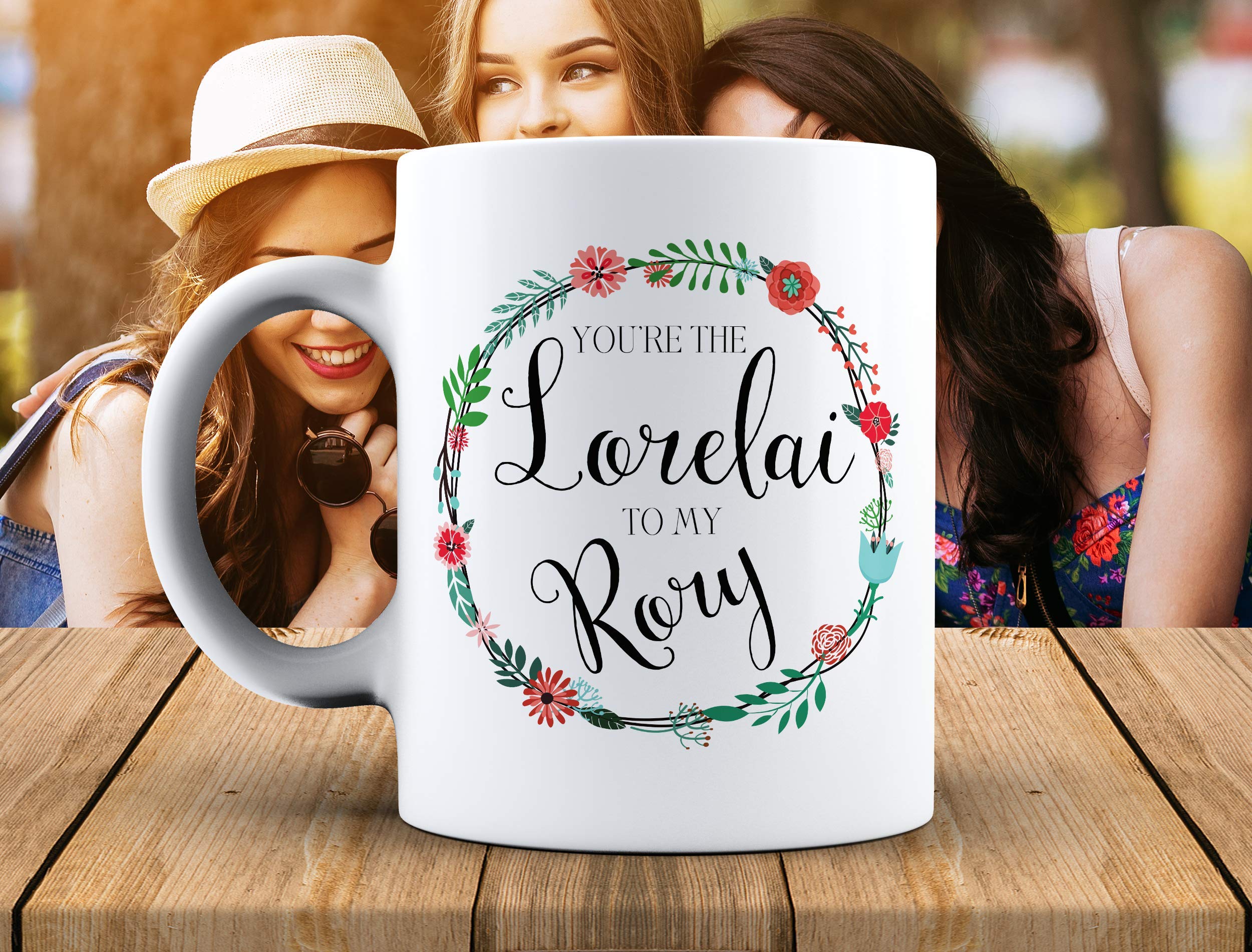 Funny Coffee Mug - 'You're the Lorelai to My Rory' Mother Daughter Gift - Gilmore Girls Inspired Ceramic Tea Cup - Perfect for Mother's Day, Birthday & Best Friend Gifts - Great for Coffee, Tea & Hot Chocolate at Home or Office