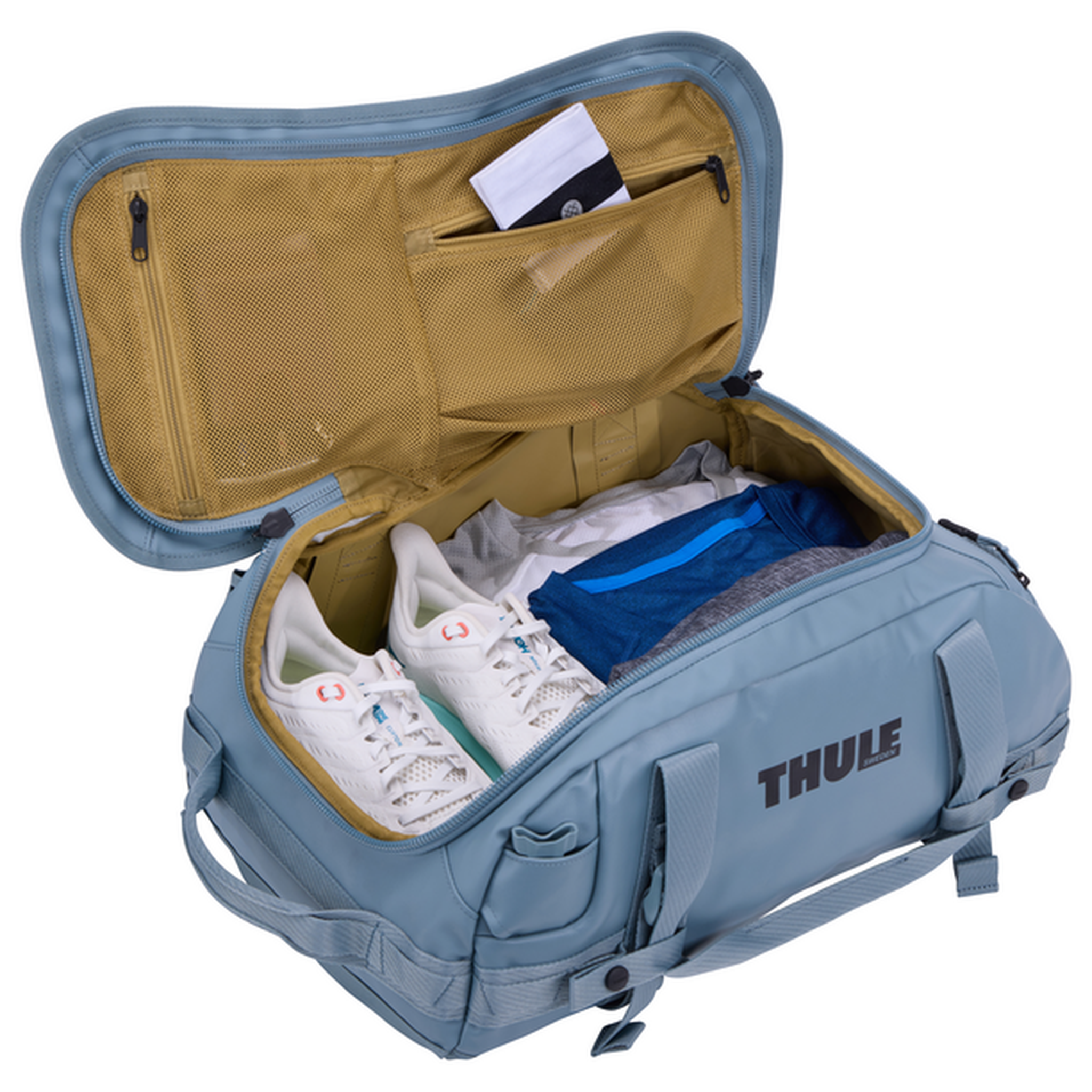 Thule Chasm 30L Durable Waterproof Duffel Bag for Travel, Gym & Outdoor Adventures - Lightweight Carry-On Luggage with Shoulder Strap