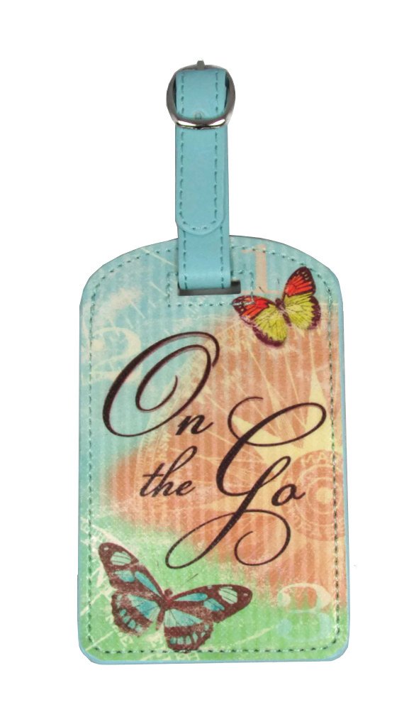 Ganz La Boheme Luggage Tag - Stylish Travel Accessory for Suitcases, Bags & Carry-Ons | Perfect for Airports, Vacations & Business Trips